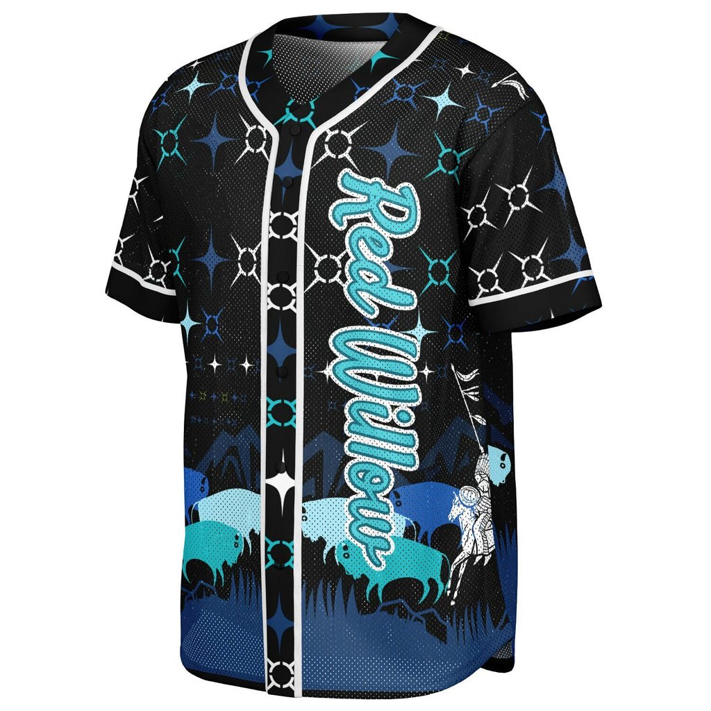 #43 Red Willow Premium Baseball Jersey - AOP