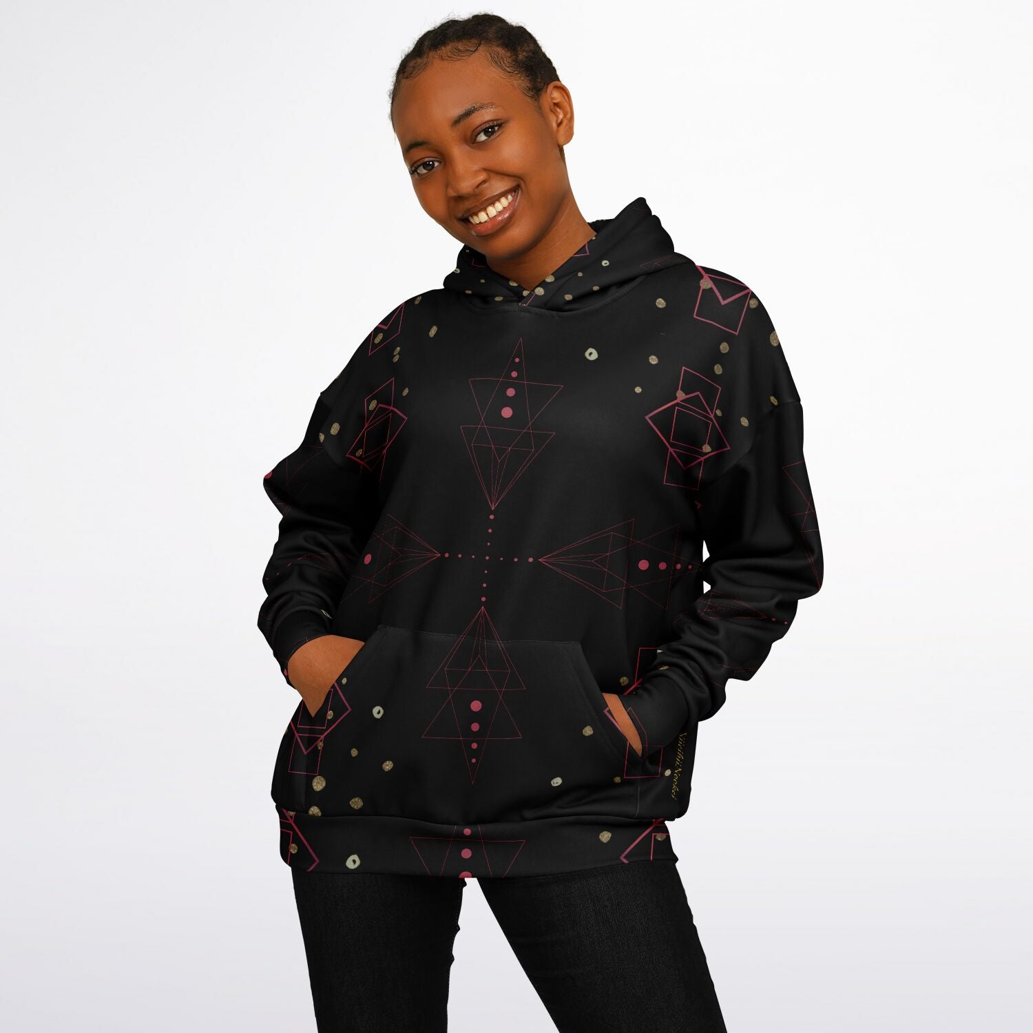 $NiieihiiNookei Heavyweight Oversized Hoodie - AOP