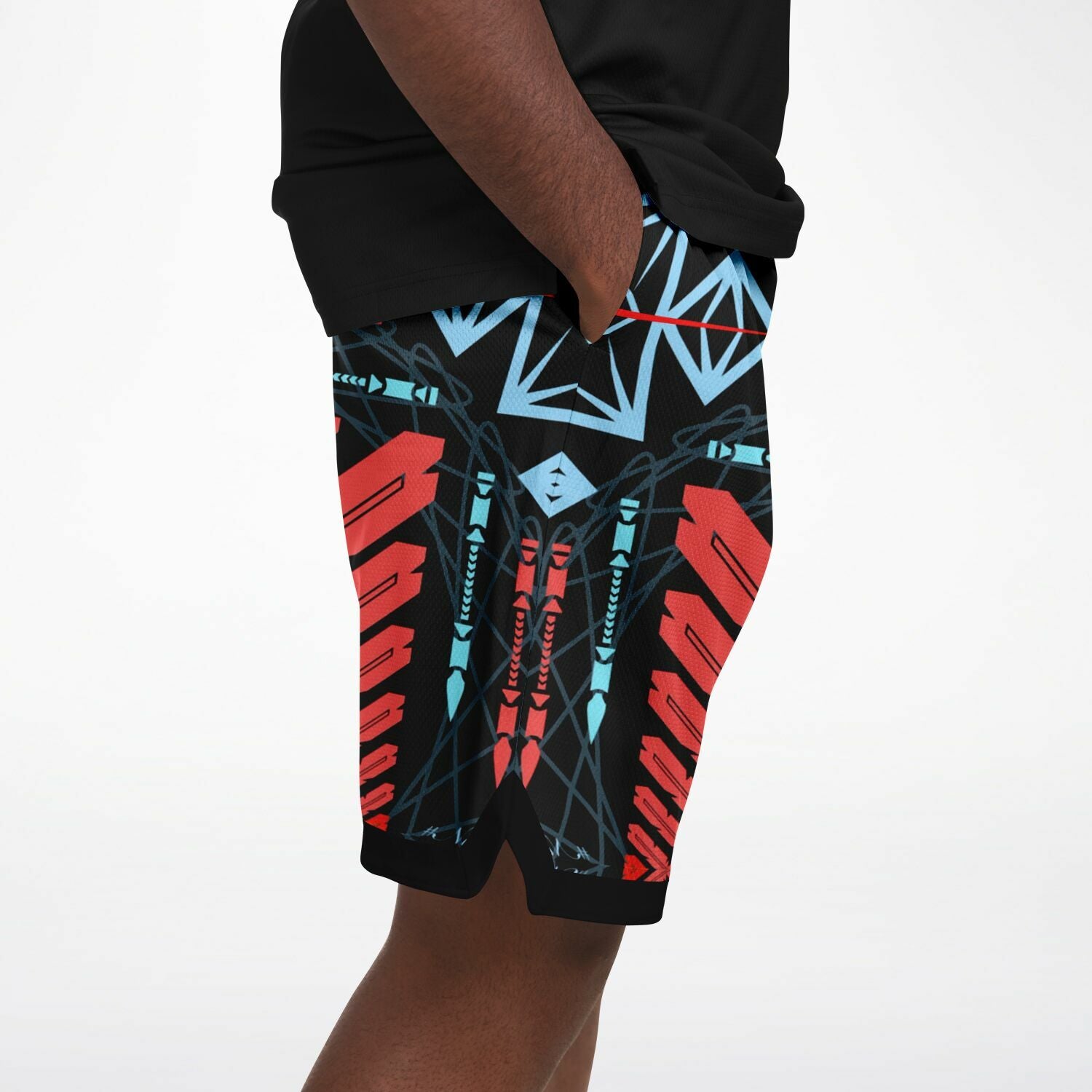 $NiieihiiNookei Basketball Short Rib - AOP