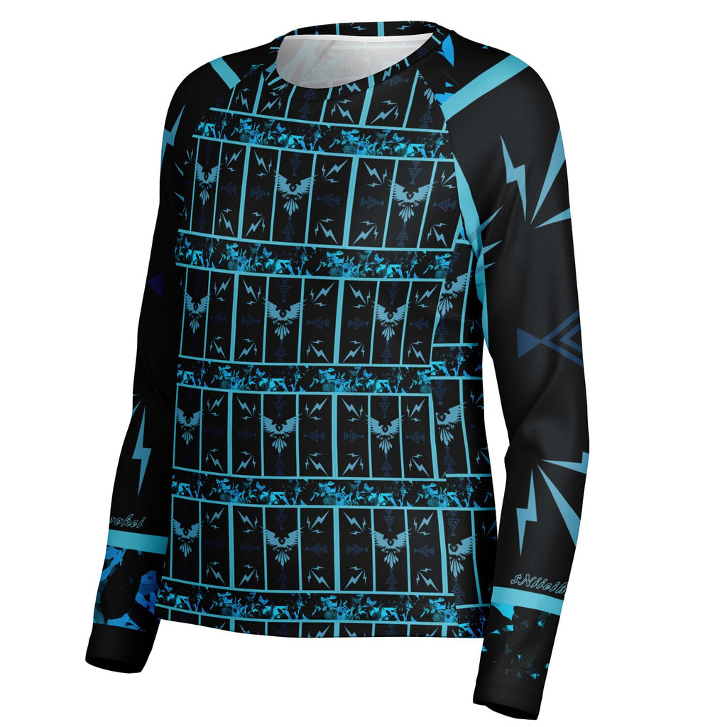 $NiieihiiNookei Women's Long Sleeve Performance Shirt - AOP