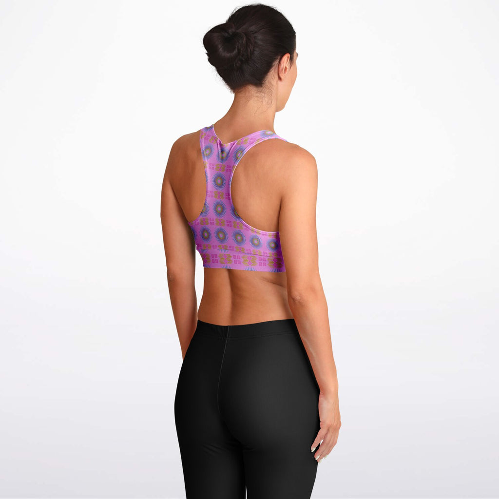 $NiieihiiNookei Padded Sports Bra - AOP