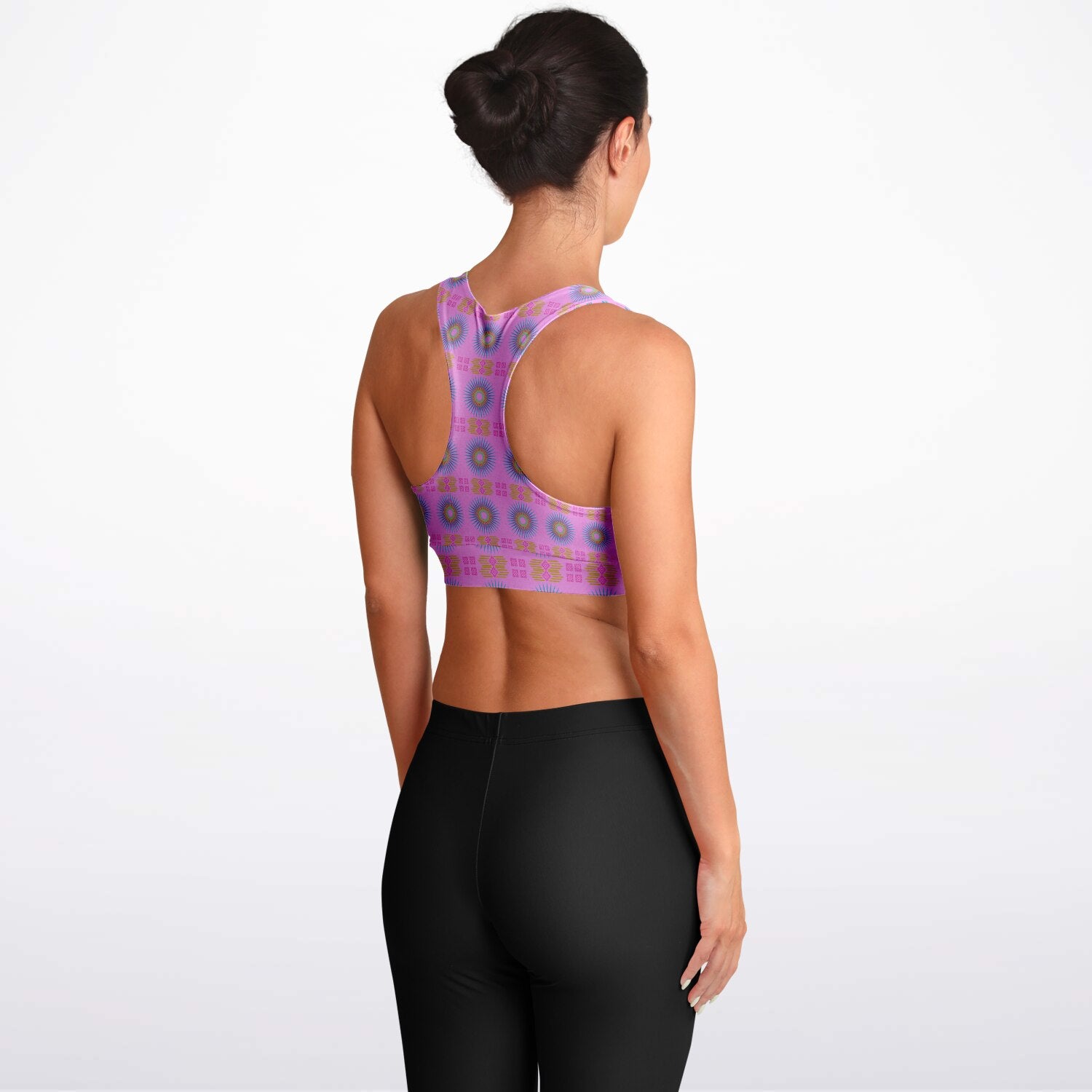 $NiieihiiNookei Padded Sports Bra - AOP
