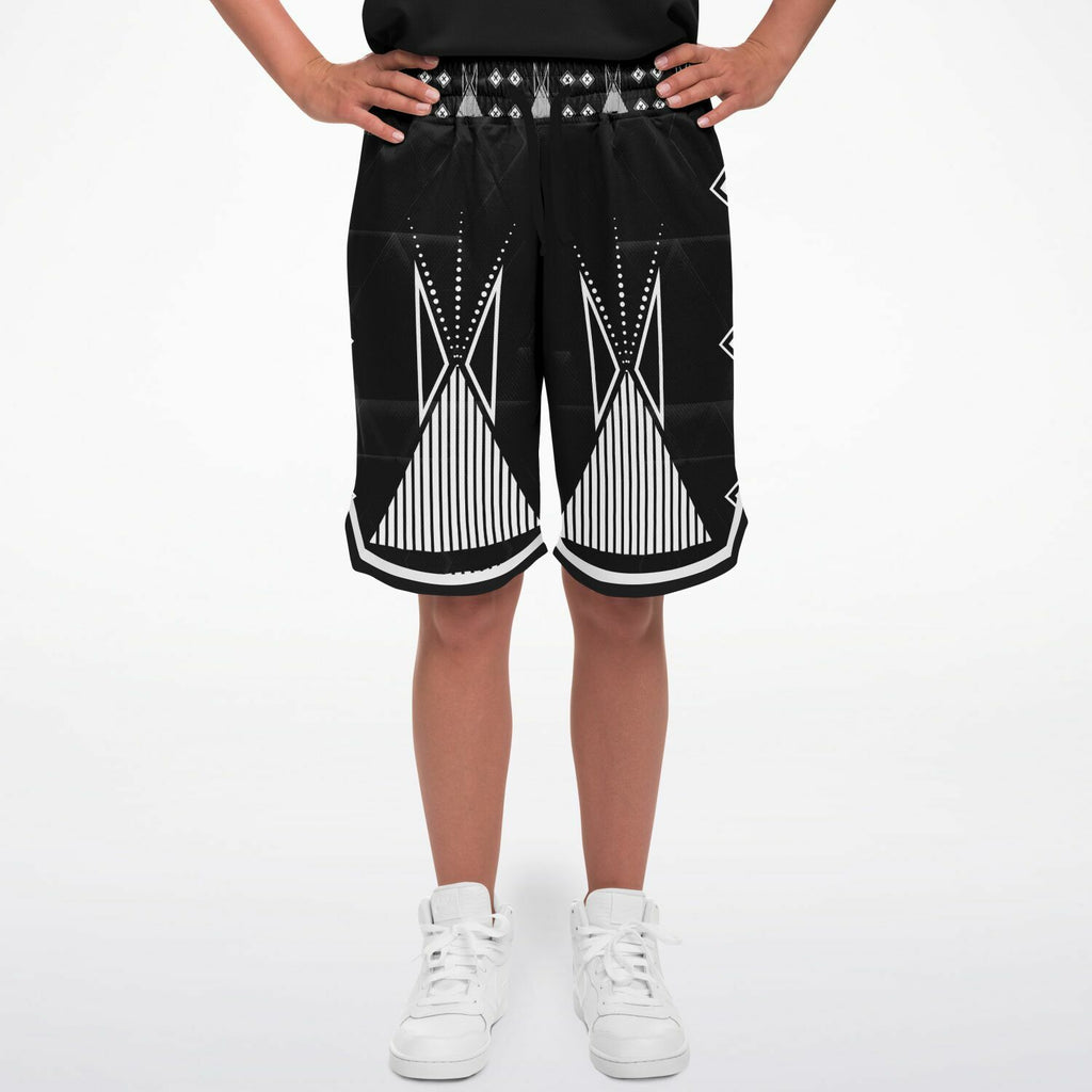 $NiieihiiNookei Basketball Short Rib - AOP