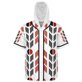 Arapaho Flag Hooded Baseball Jersey - AOP