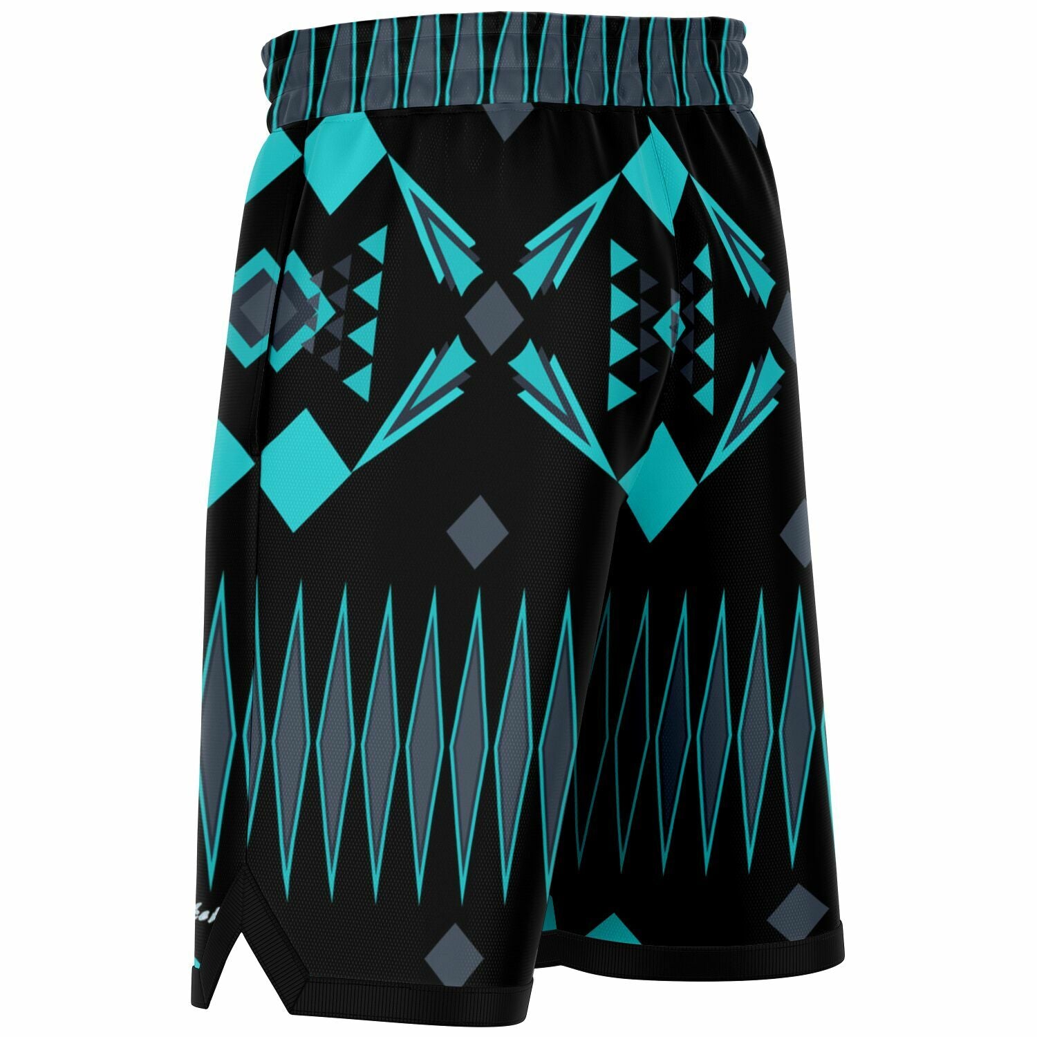 $NiieihiiNookei Basketball Short Rib - AOP