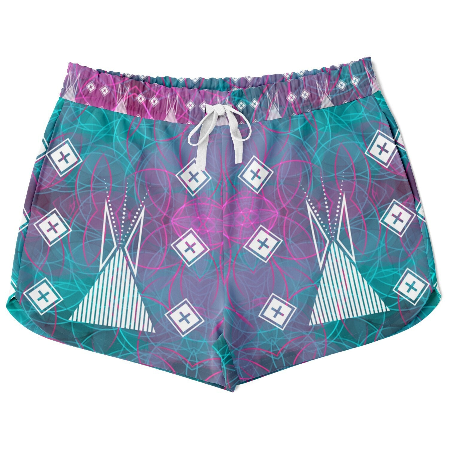 $NiieihiiNookei Athletic Loose Shorts - AOP