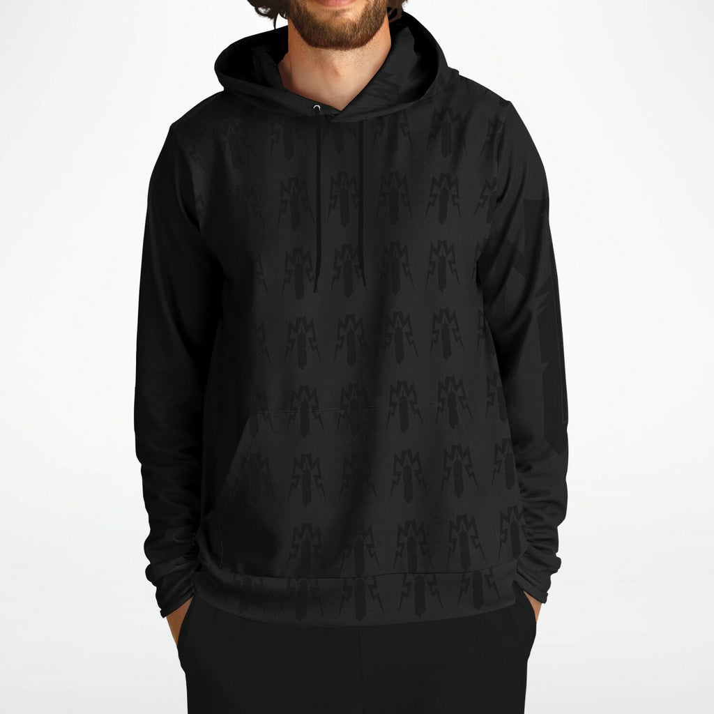 $NiieihiiNookei Fade to Black Athletic Hoodie - AOP