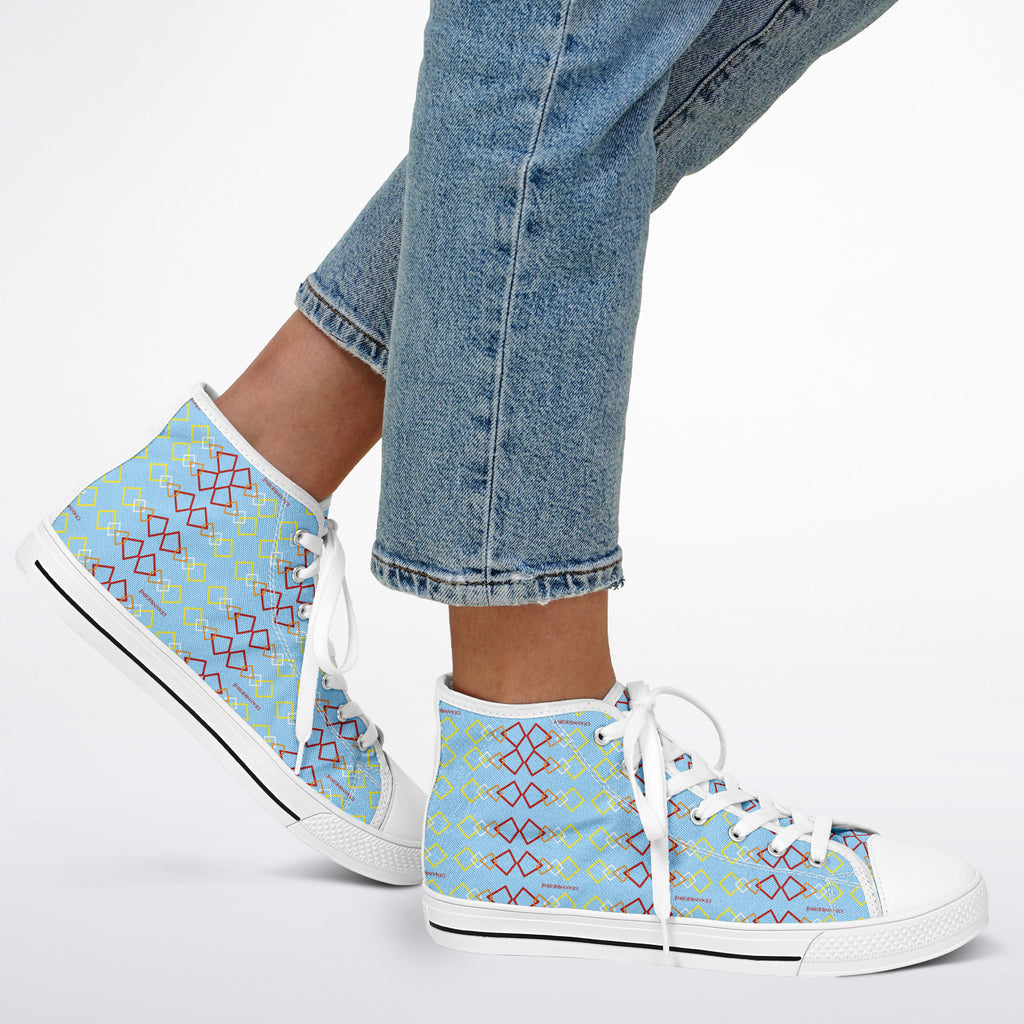 $NiieihiiNookei Urban Peak High Top Shoes - AOP