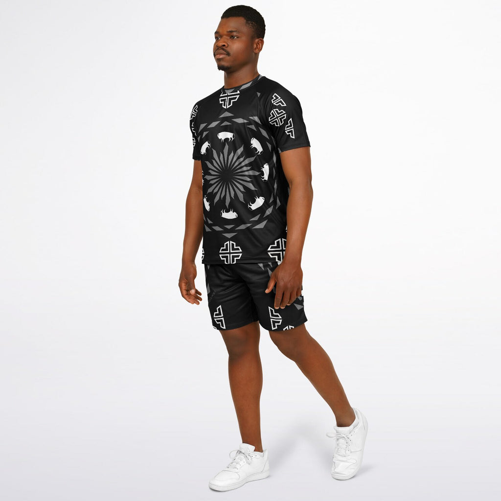 $NiieihiiNookei Men's Athletic Set - AOP