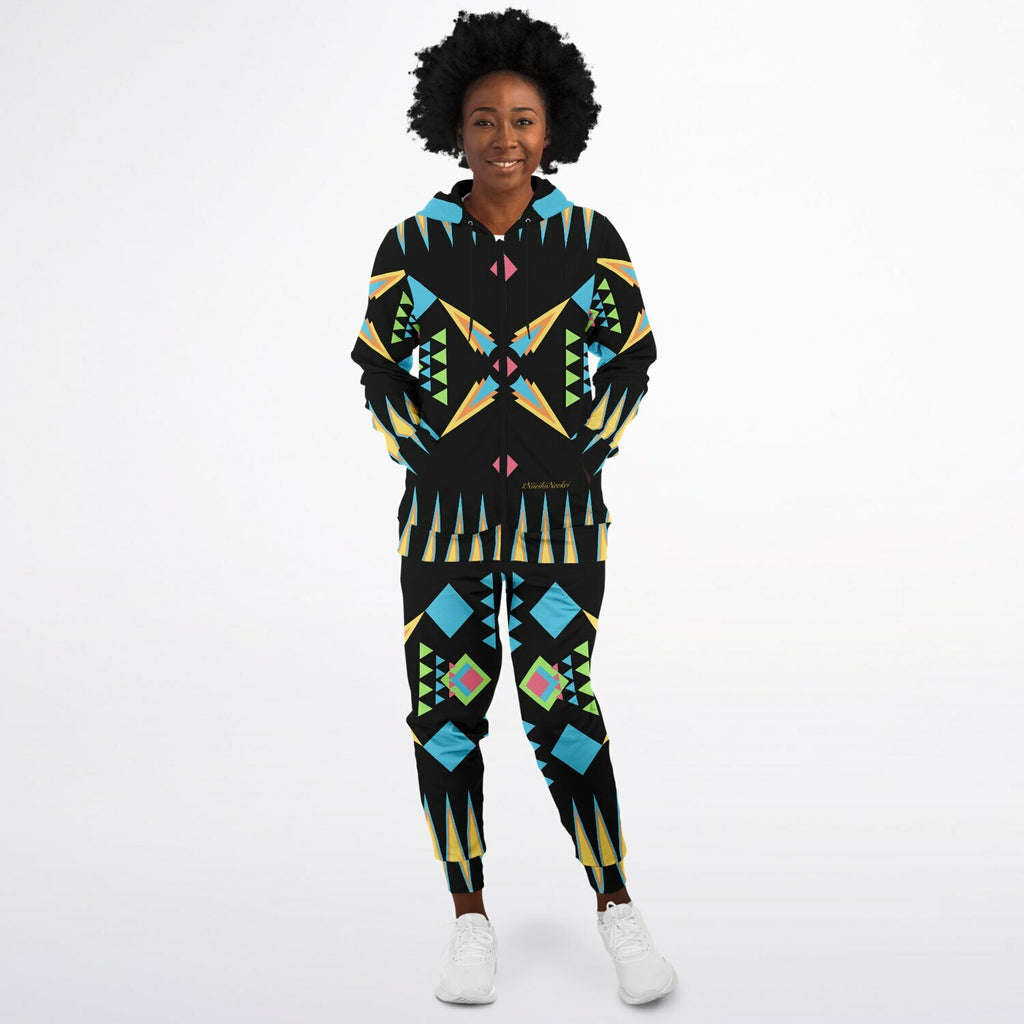 $NiieihiiNookei Athletic Ziphoodie & Jogger - AOP