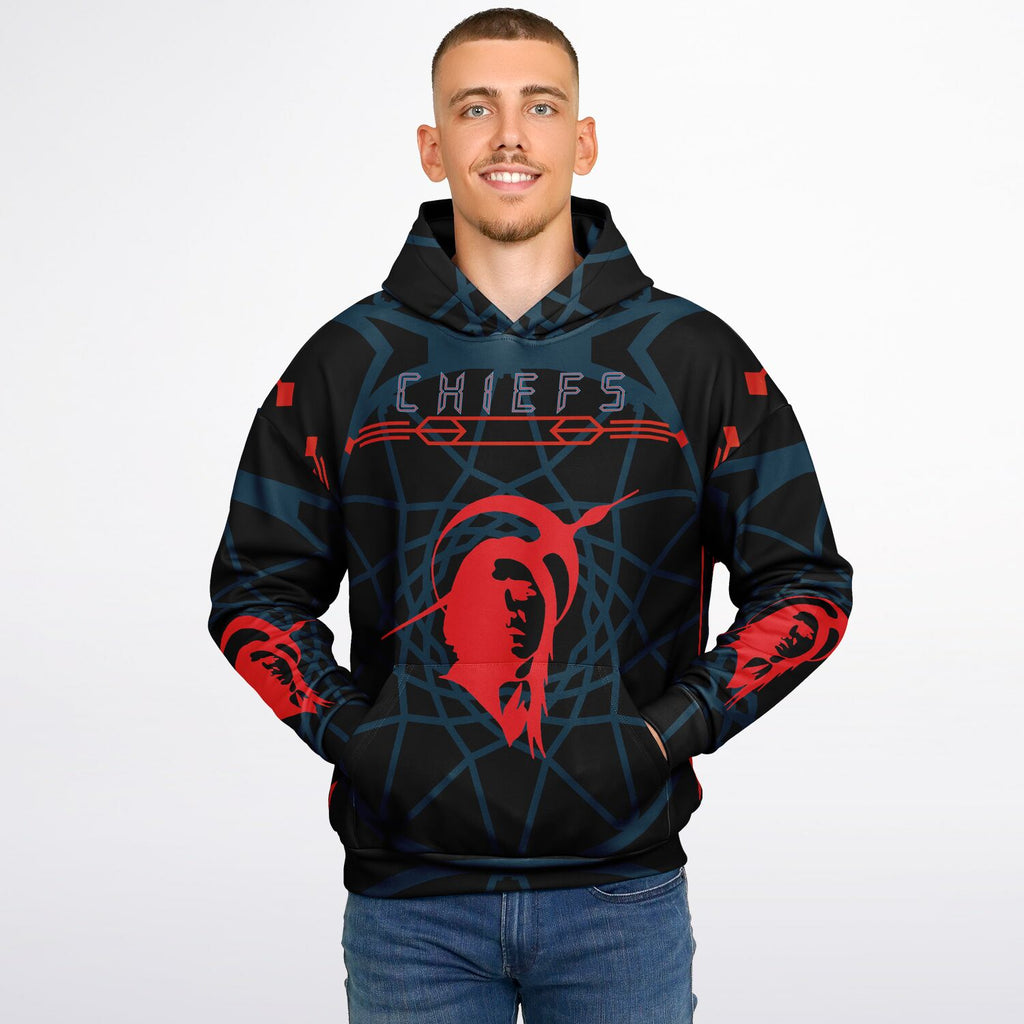$NiieihiiNookei Heavyweight Oversized Hoodie - AOP