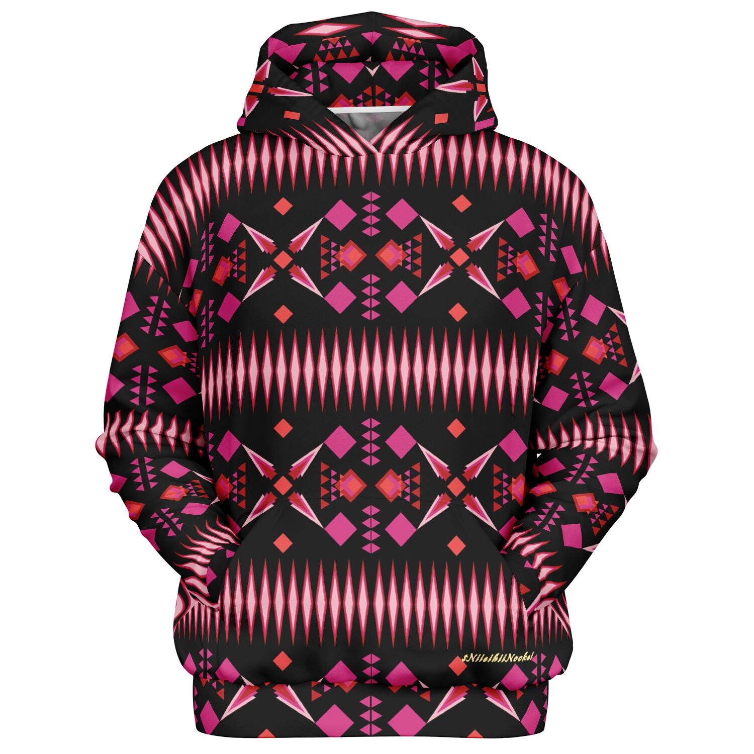 $NiieihiiNookei Heavyweight Oversized Hoodie - AOP