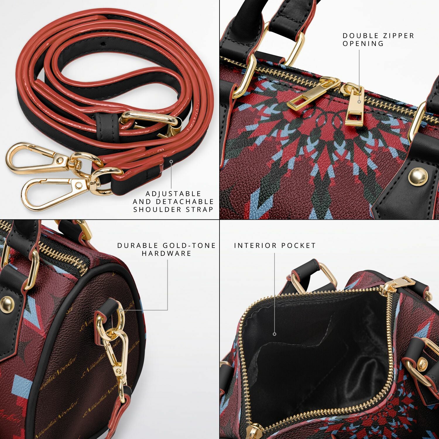 $NiieihiiNookei Crossbody Handbag - AOP