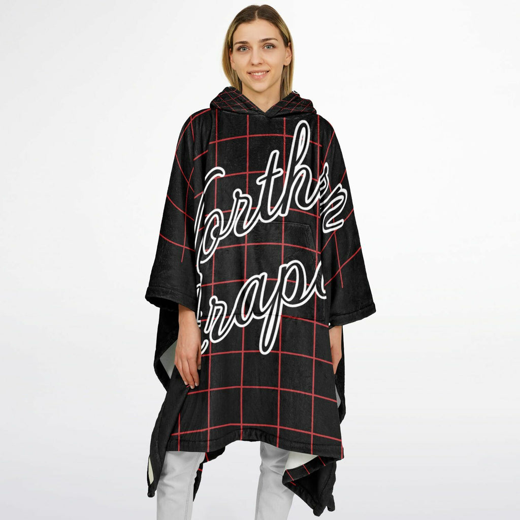 $NiieihiiNookei Northern Arapaho Flannel Blanket Poncho - AOP
