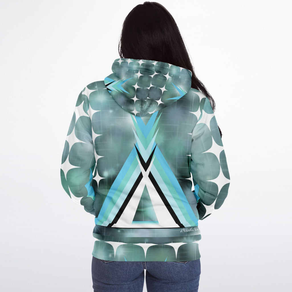 $NiieihiiNookei Microfleece Lined Ziphoodie - AOP