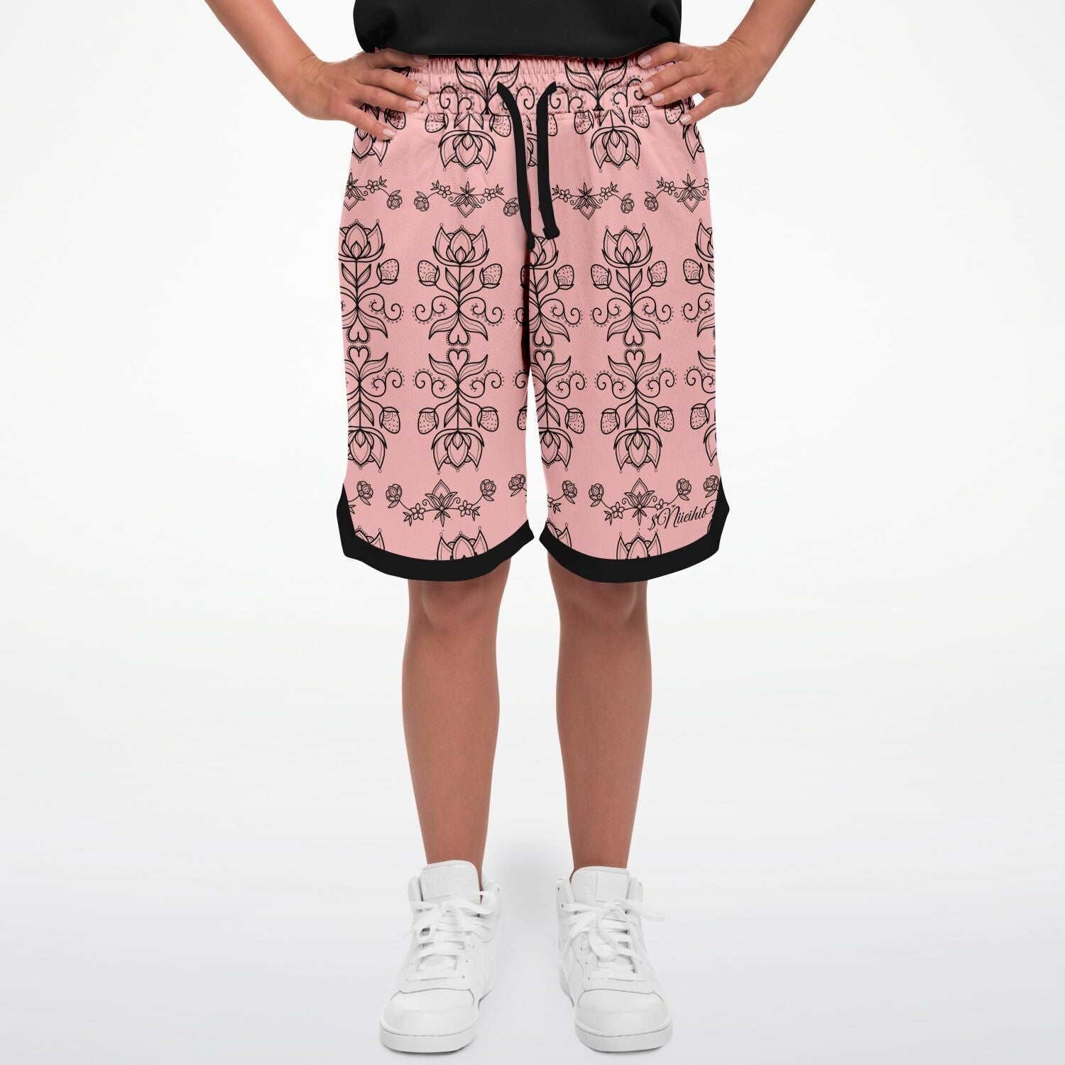 $NiieihiiNookei Basketball Short Rib - AOP