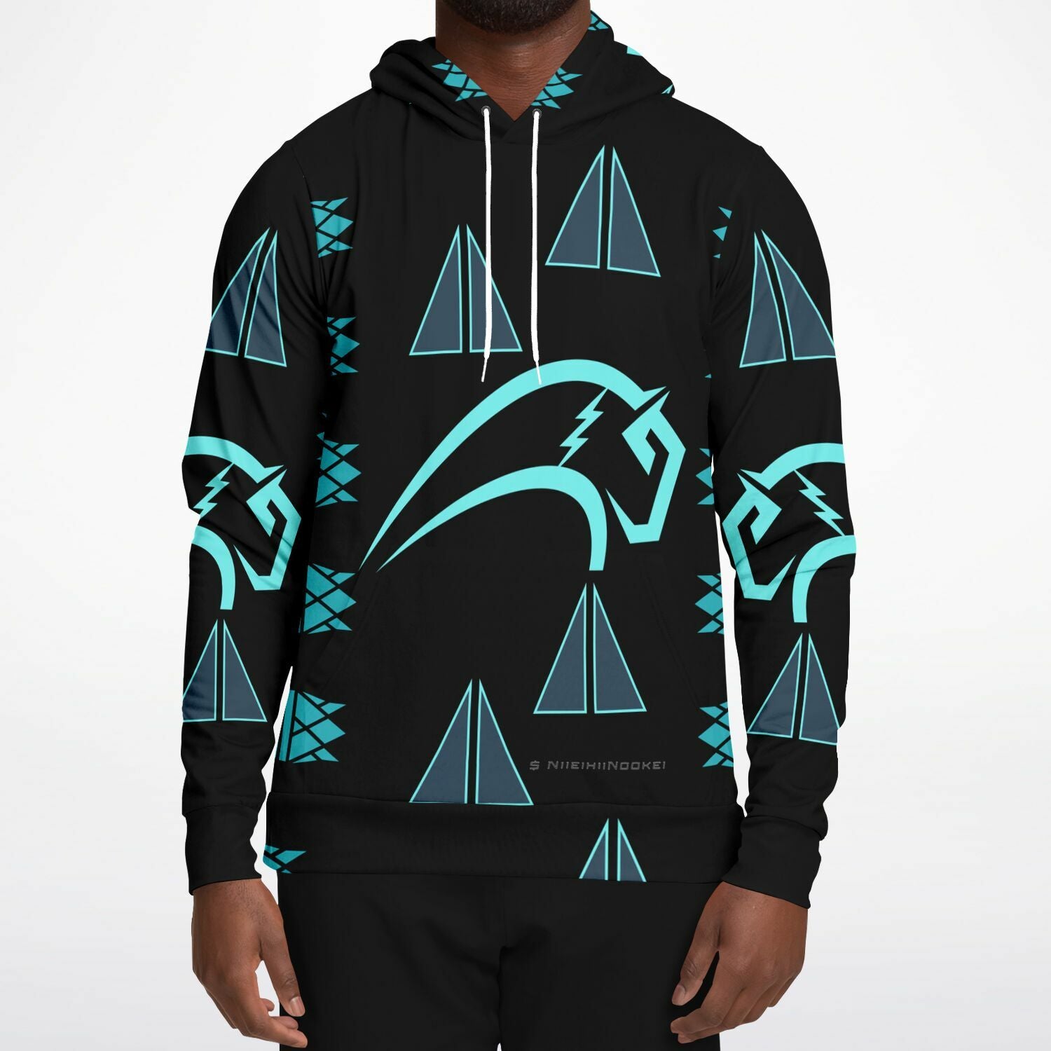 $NiieihiiNookei Athletic Hoodie - AOP