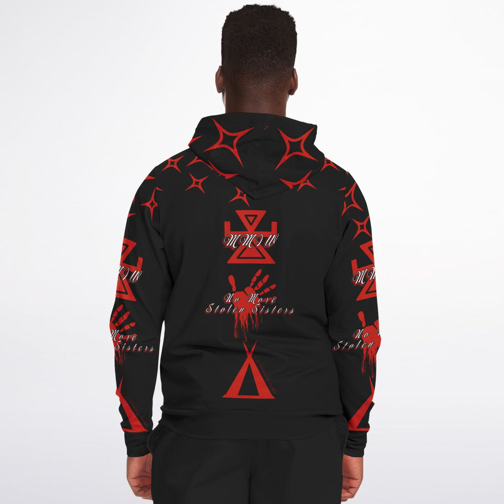 $NiieihiiNookei MMIW Zip-Up Hoodie - AOP