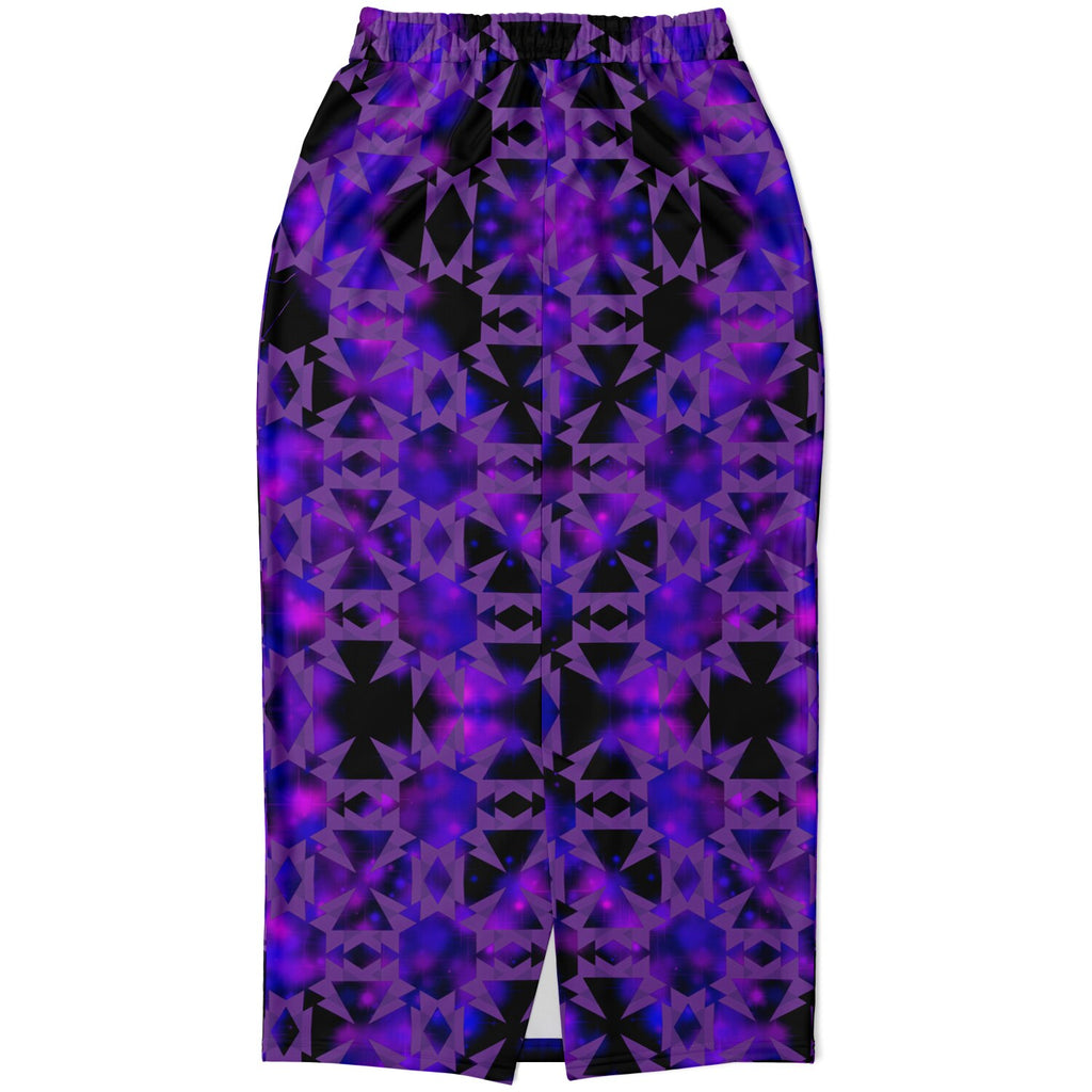 $NiieihiiNookei Athletic Long Pocket Skirt - AOP