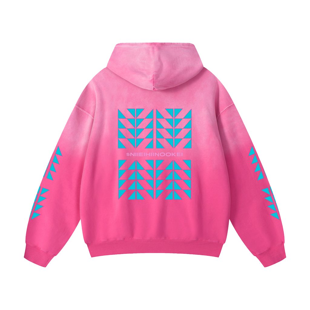 $NiieihiiNookei 100%Cotton Heavyweight Oversized Hoodie