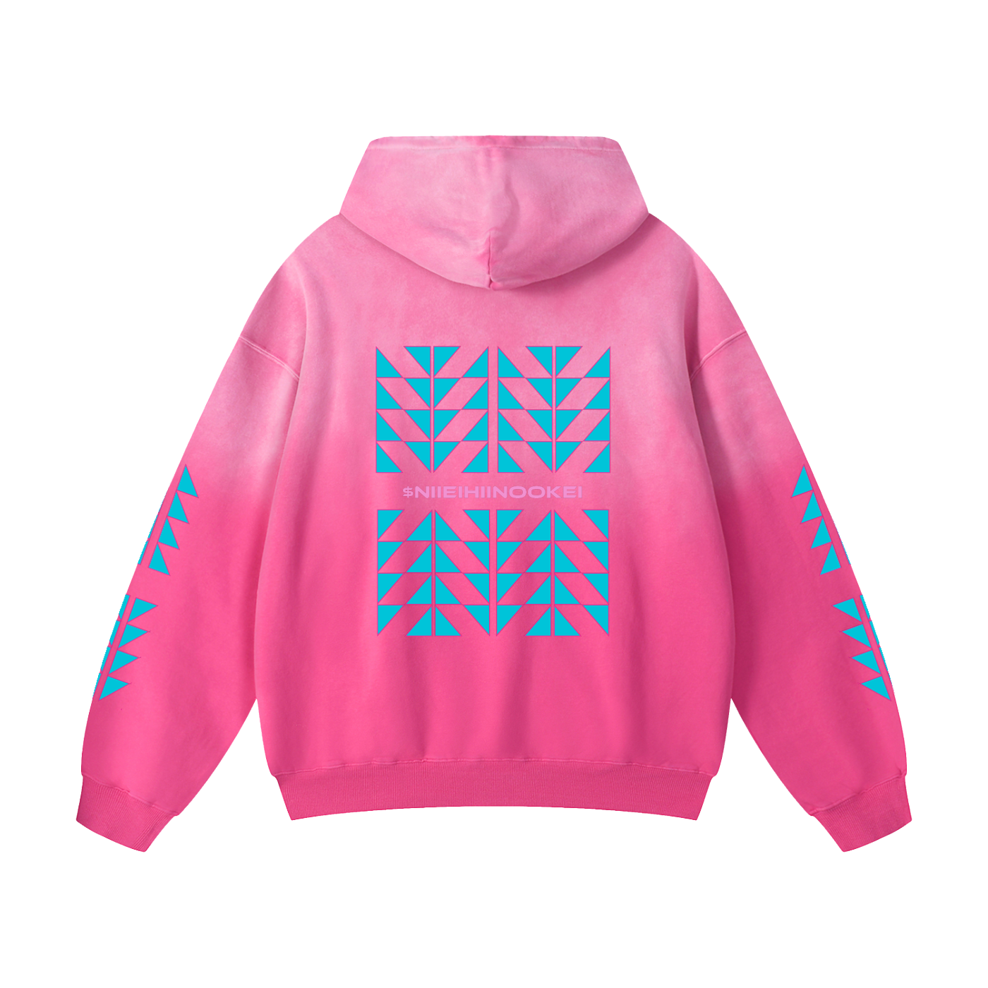 $NiieihiiNookei 100%Cotton Heavyweight Oversized Hoodie