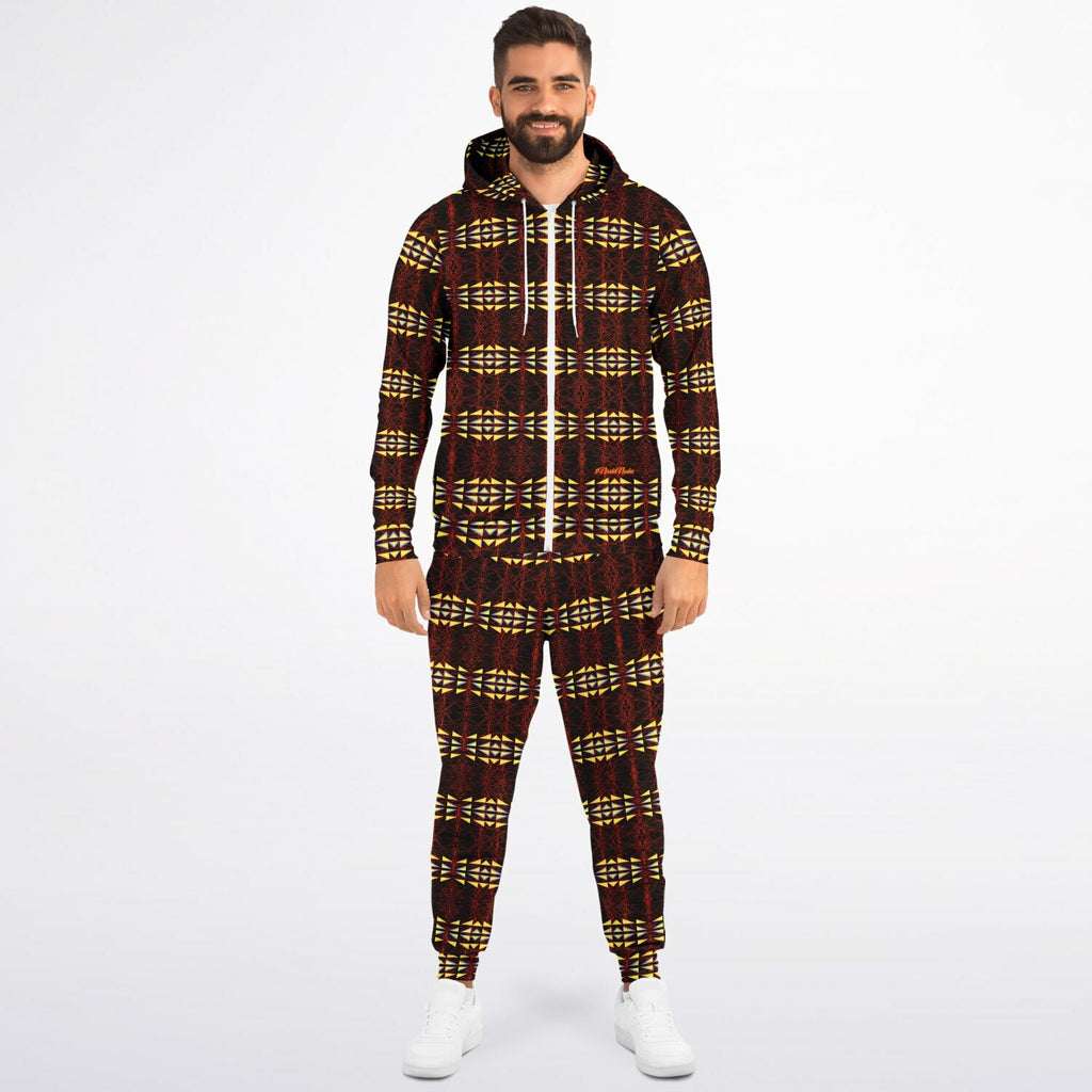 $NiieihiiNookei Fashion Ziphoodie & Jogger - AOP