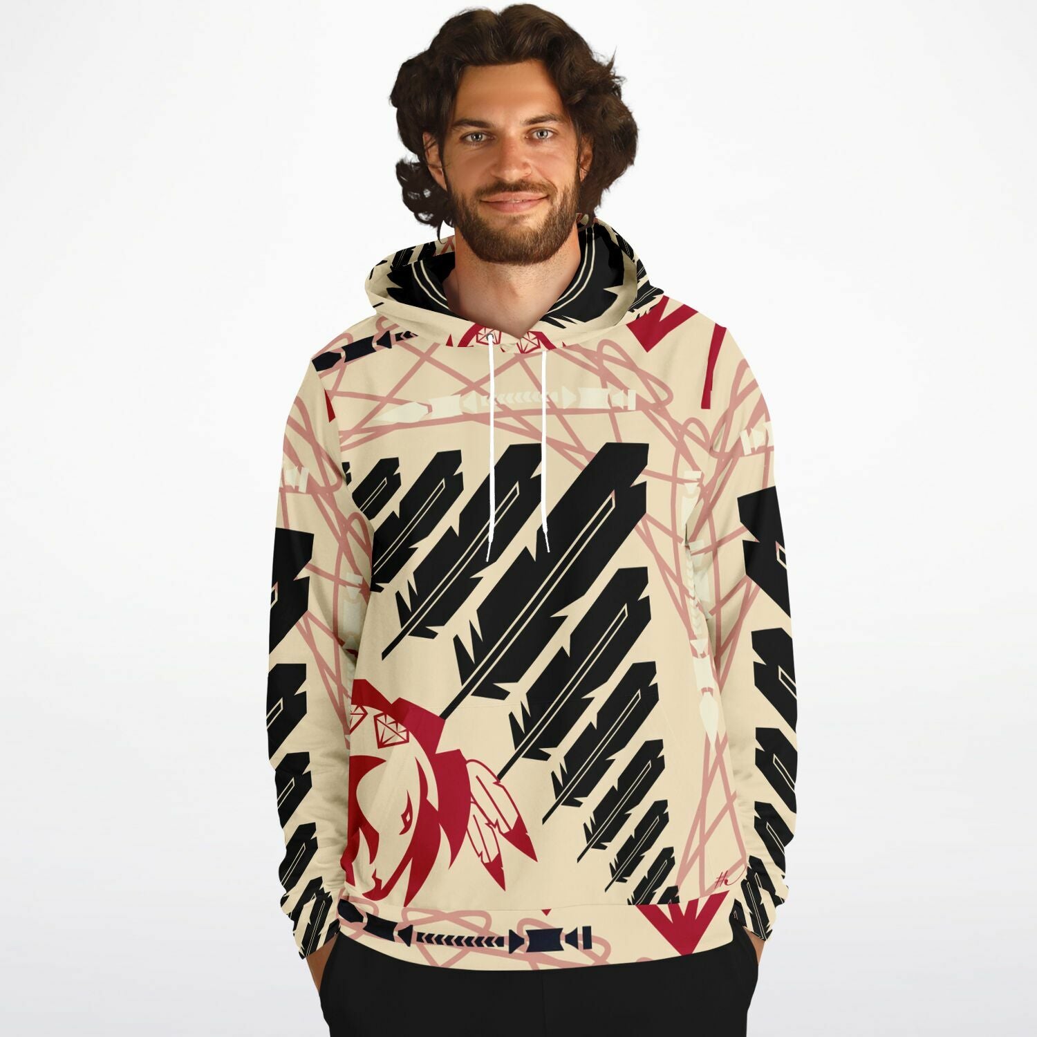 $NiieihiiNookei Design Fashion Hoodie - AOP