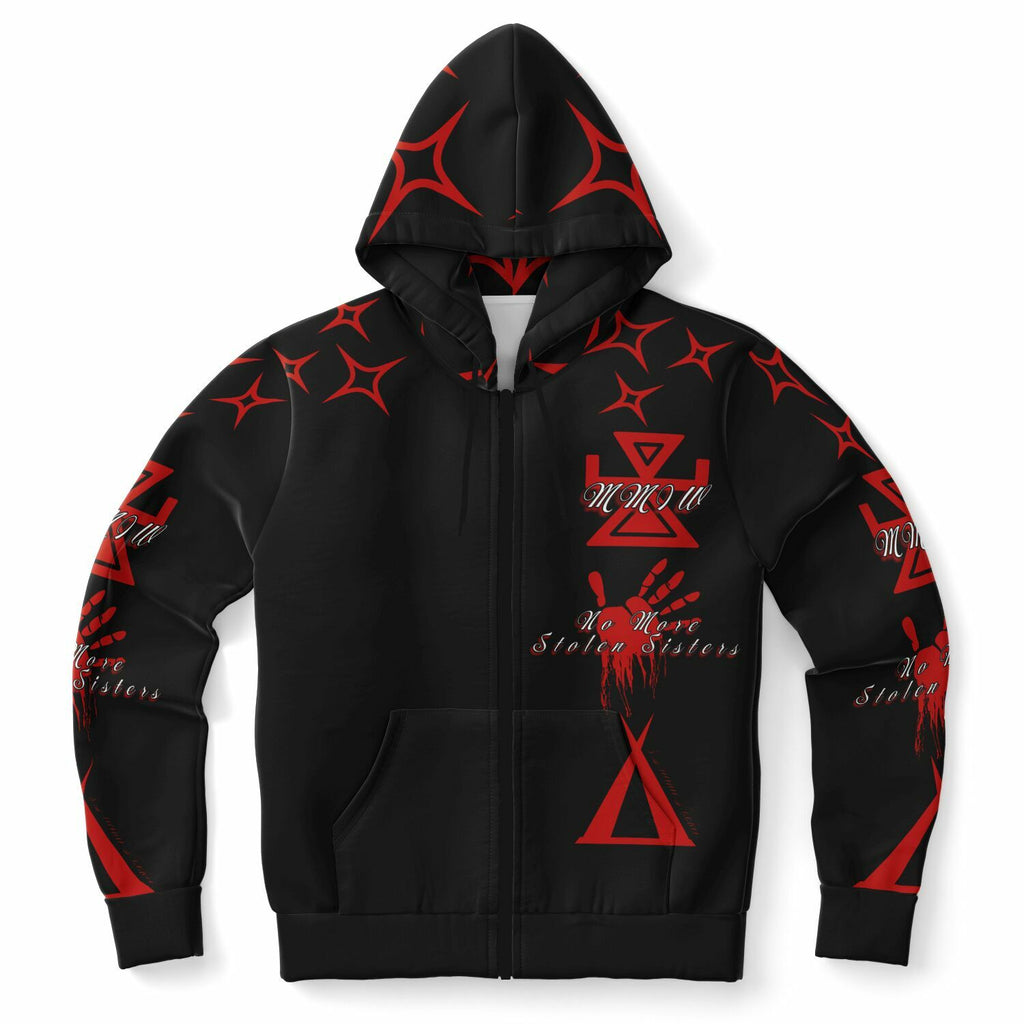 $NiieihiiNookei MMIW Zip-Up Hoodie - AOP