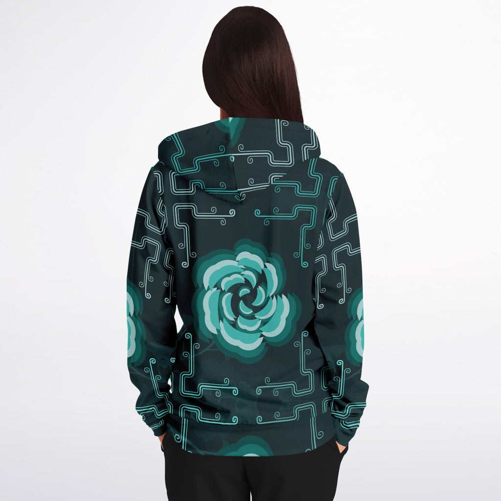 $NiieihiiNookei Fashion Zip-Up Hoodie - AOP
