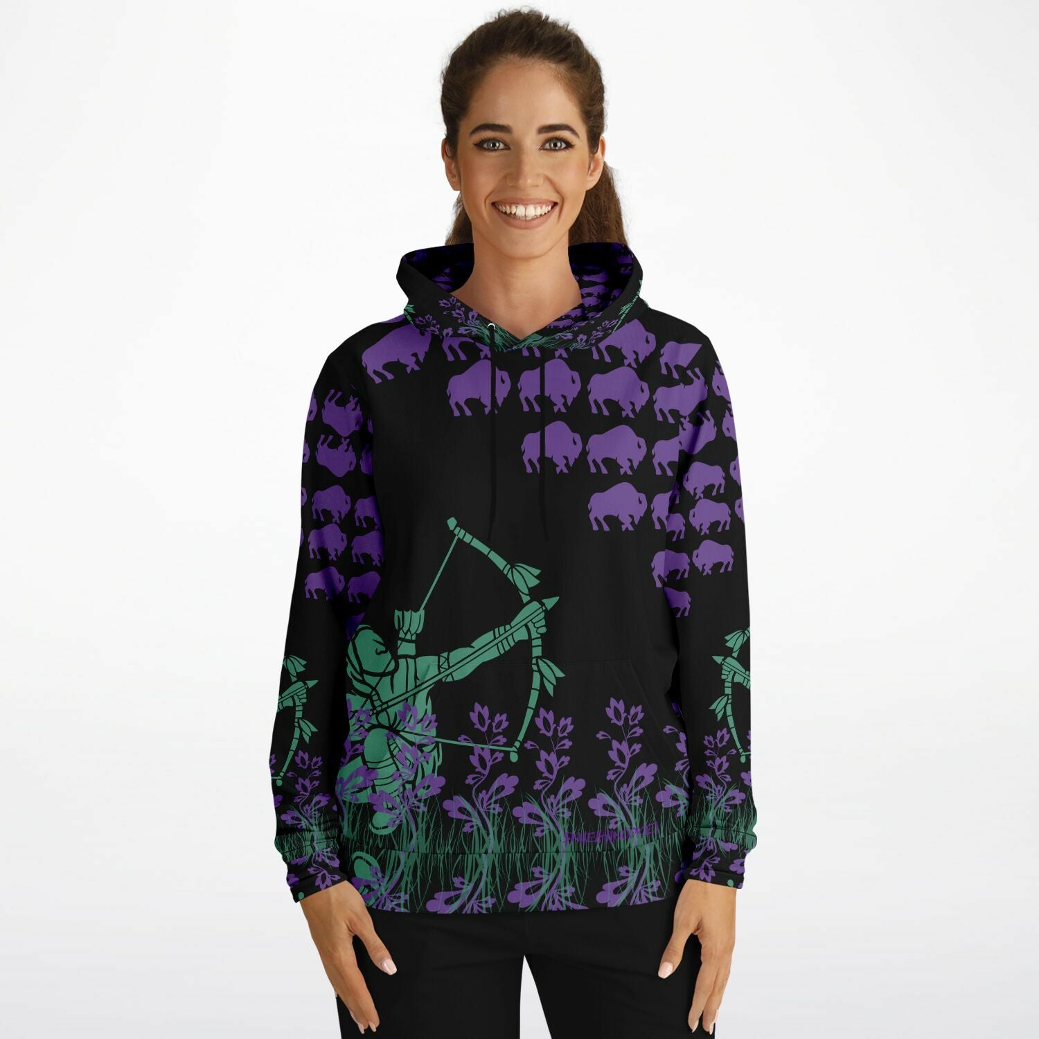 $NiieihiiNookei Athletic Hoodie - AOP