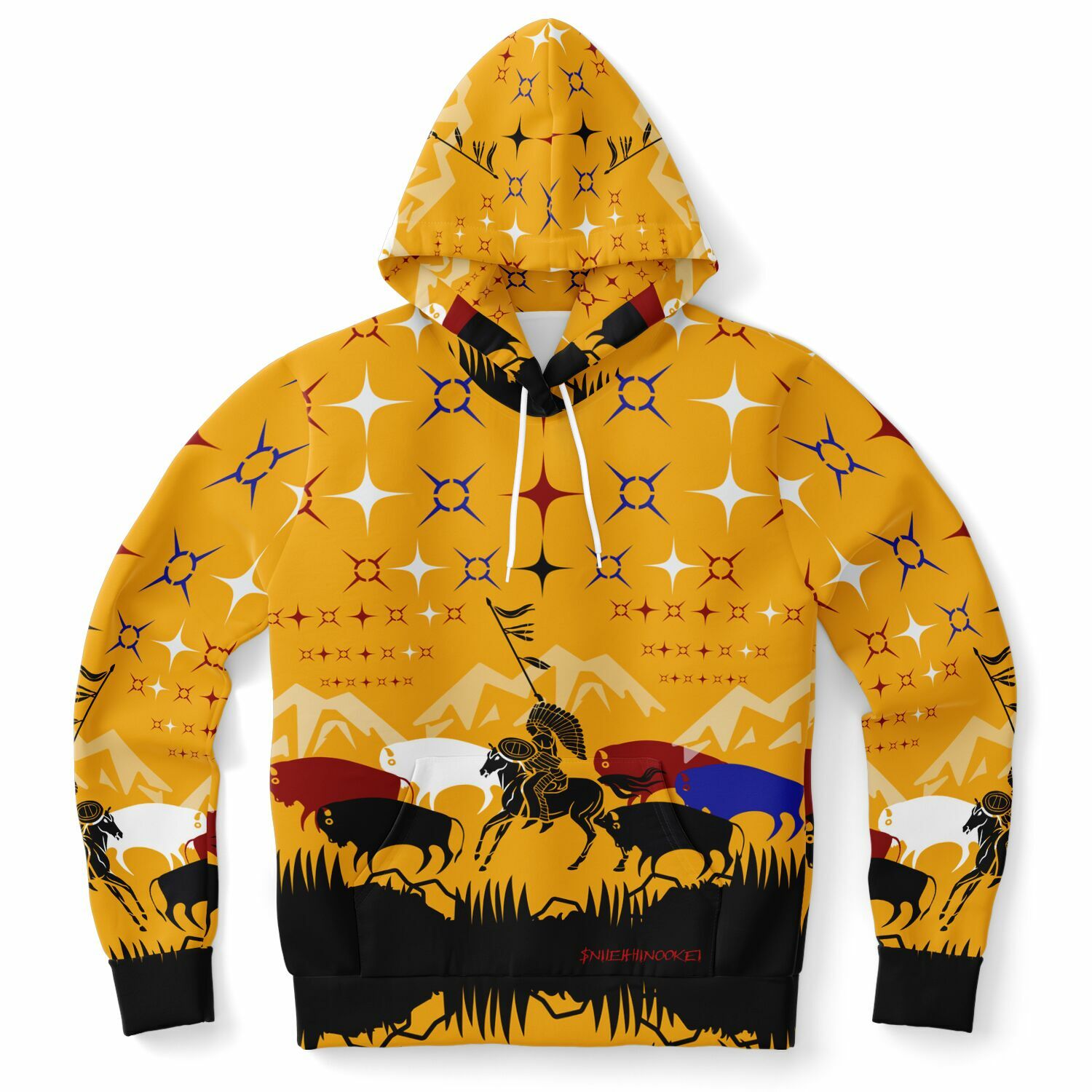 $NiieihiiNookei Athletic Hoodie - AOP