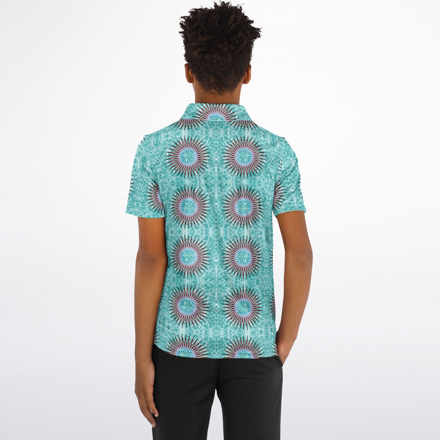 $NiieihiiNookei Kids Polo Shirt - AOP