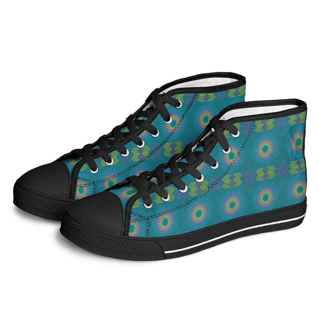 $NiieihiiNookei Urban Peak High Top Shoes - AOP
