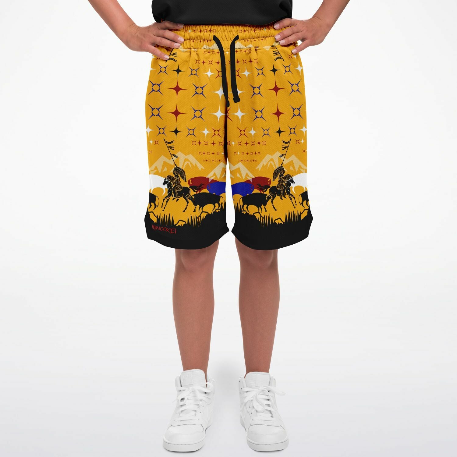 $NiieihiiNookei Basketball Short Rib - AOP
