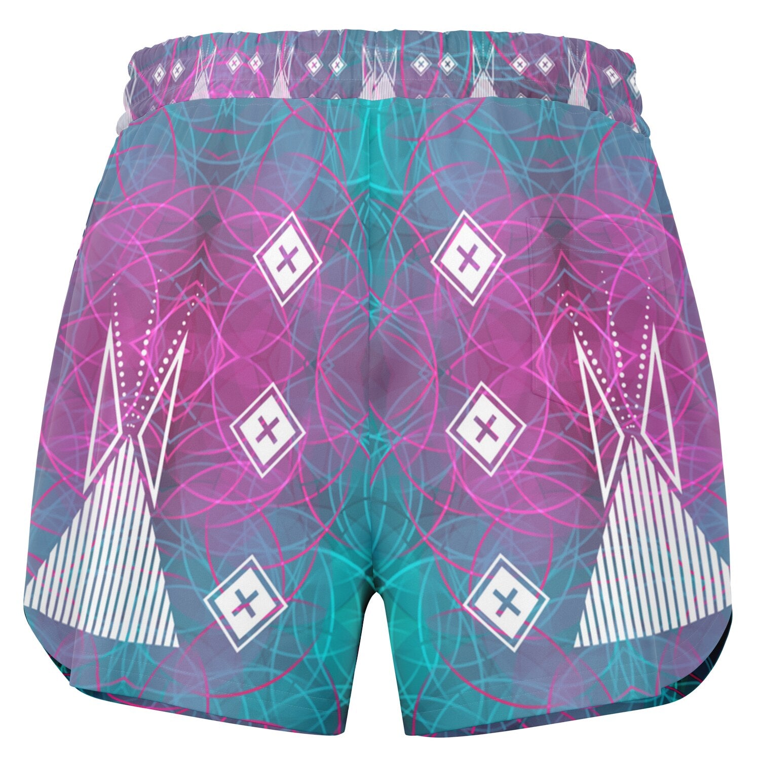 $NiieihiiNookei Athletic Loose Shorts - AOP