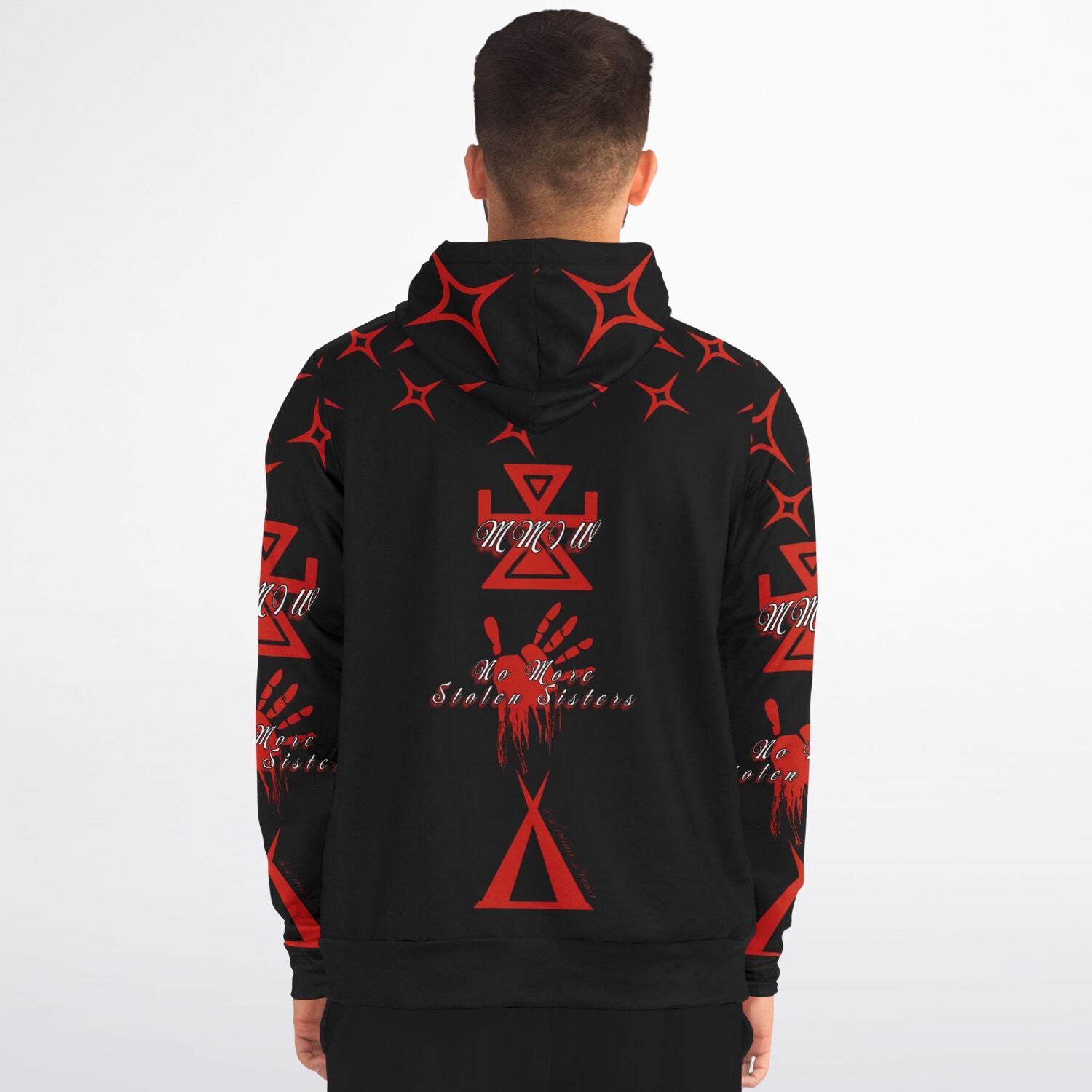 $NiieihiiNookei MMIW Zip-Up Hoodie - AOP