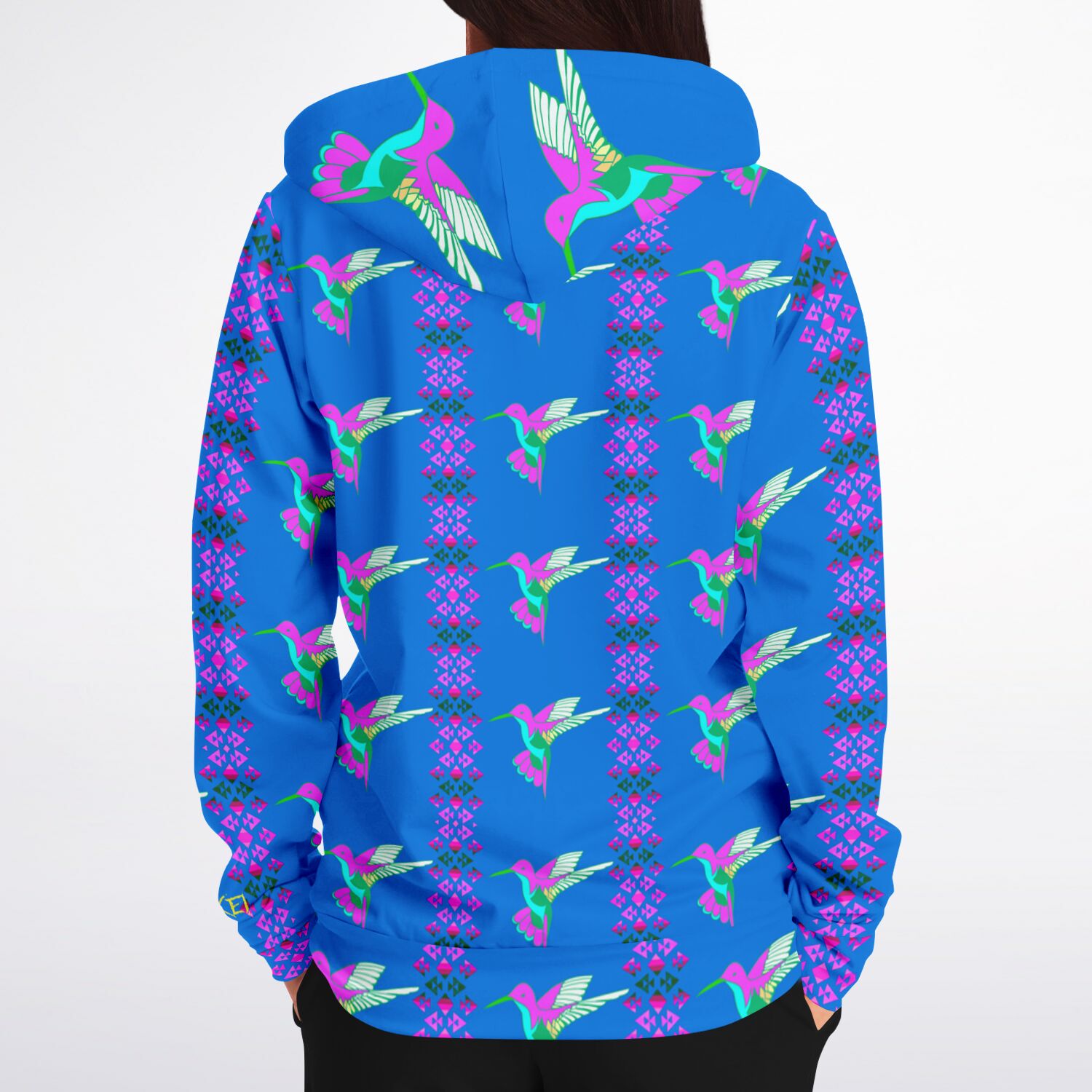 $NiieihiiNookei Athletic Zip-Up Hoodie - AOP