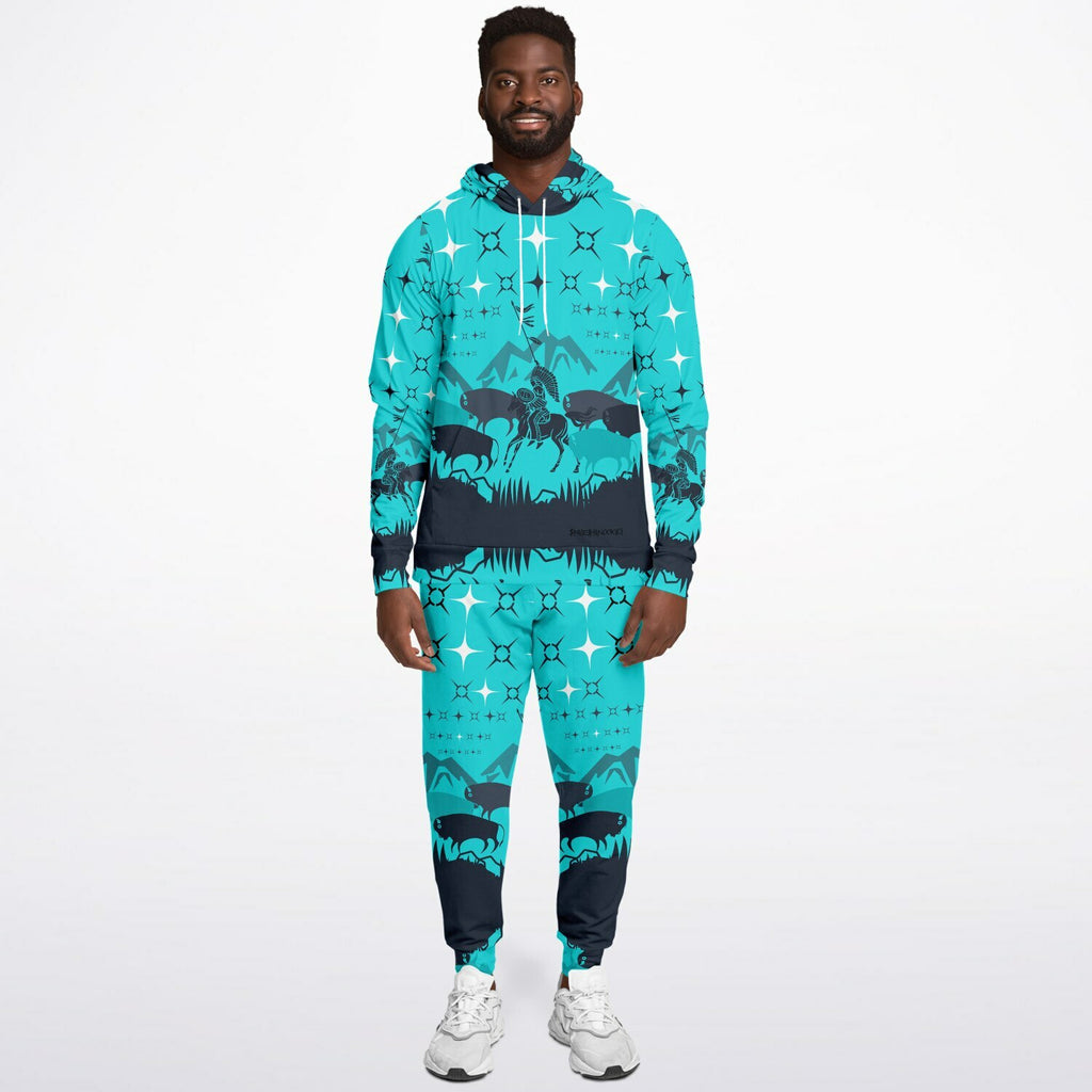 $NiieihiiNookei Hoodie & Jogger Set - AOP