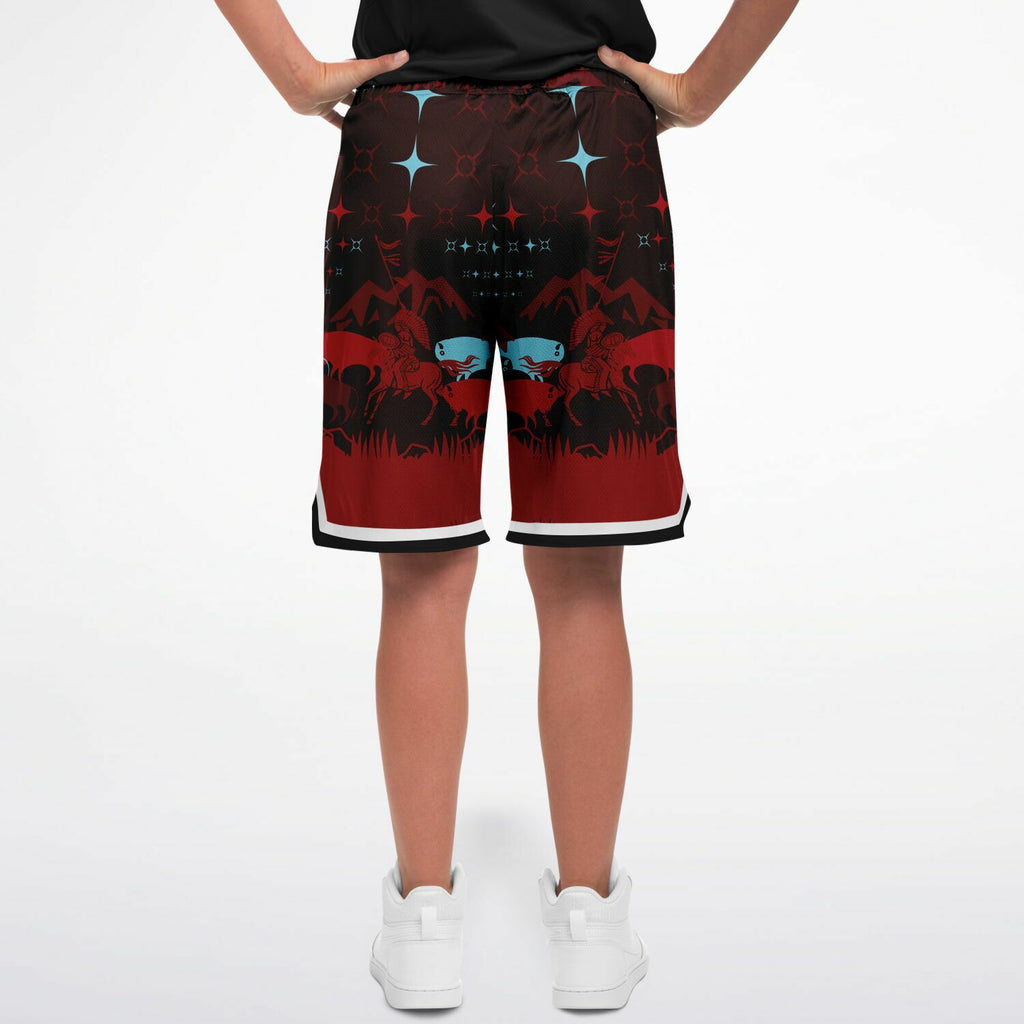 $NiieihiiNookei Basketball Short Rib - AOP