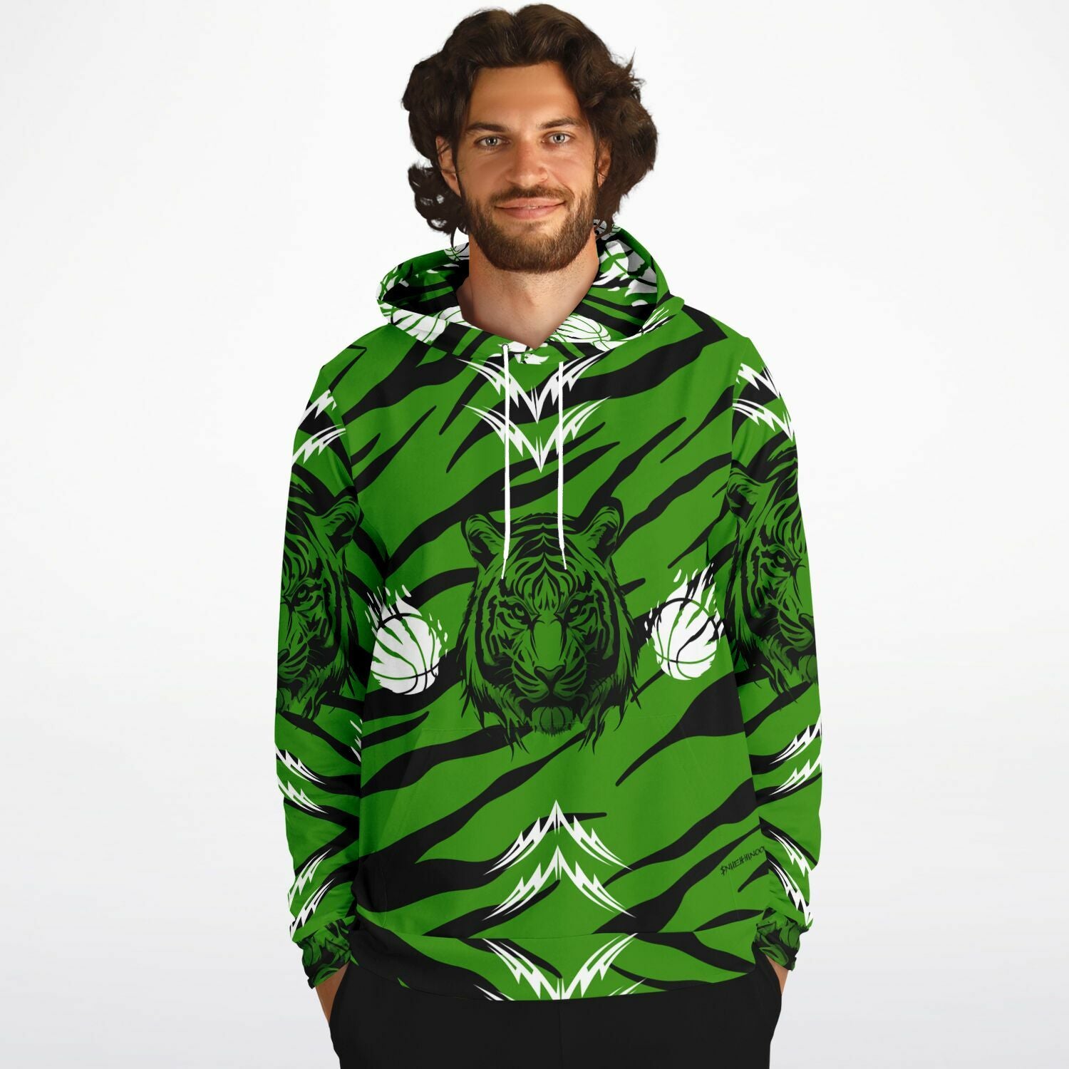 $NiieihiiNookei Custom Basketball Hoodie - AOP
