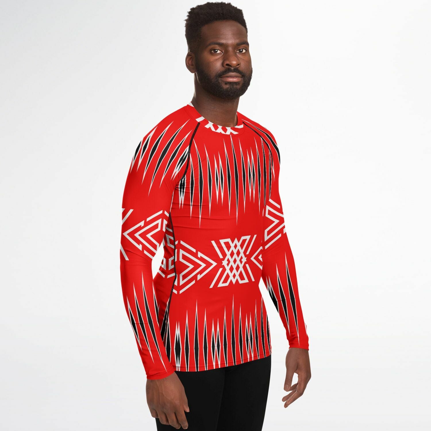 $NiieihiiNookei Men's Rashguard - AOP