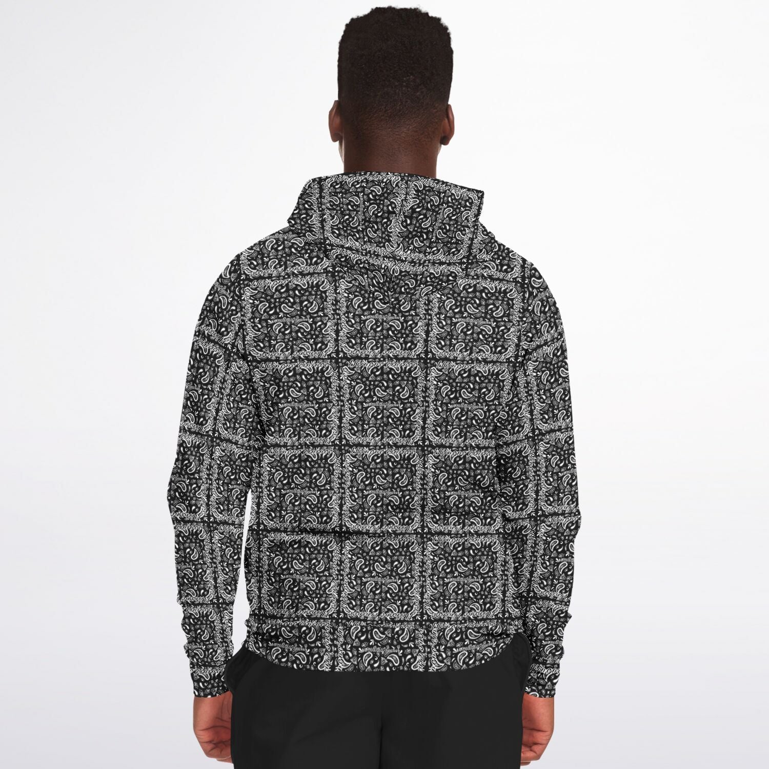 $NiieihiiNookei Athletic Zip-Up Hoodie - AOP