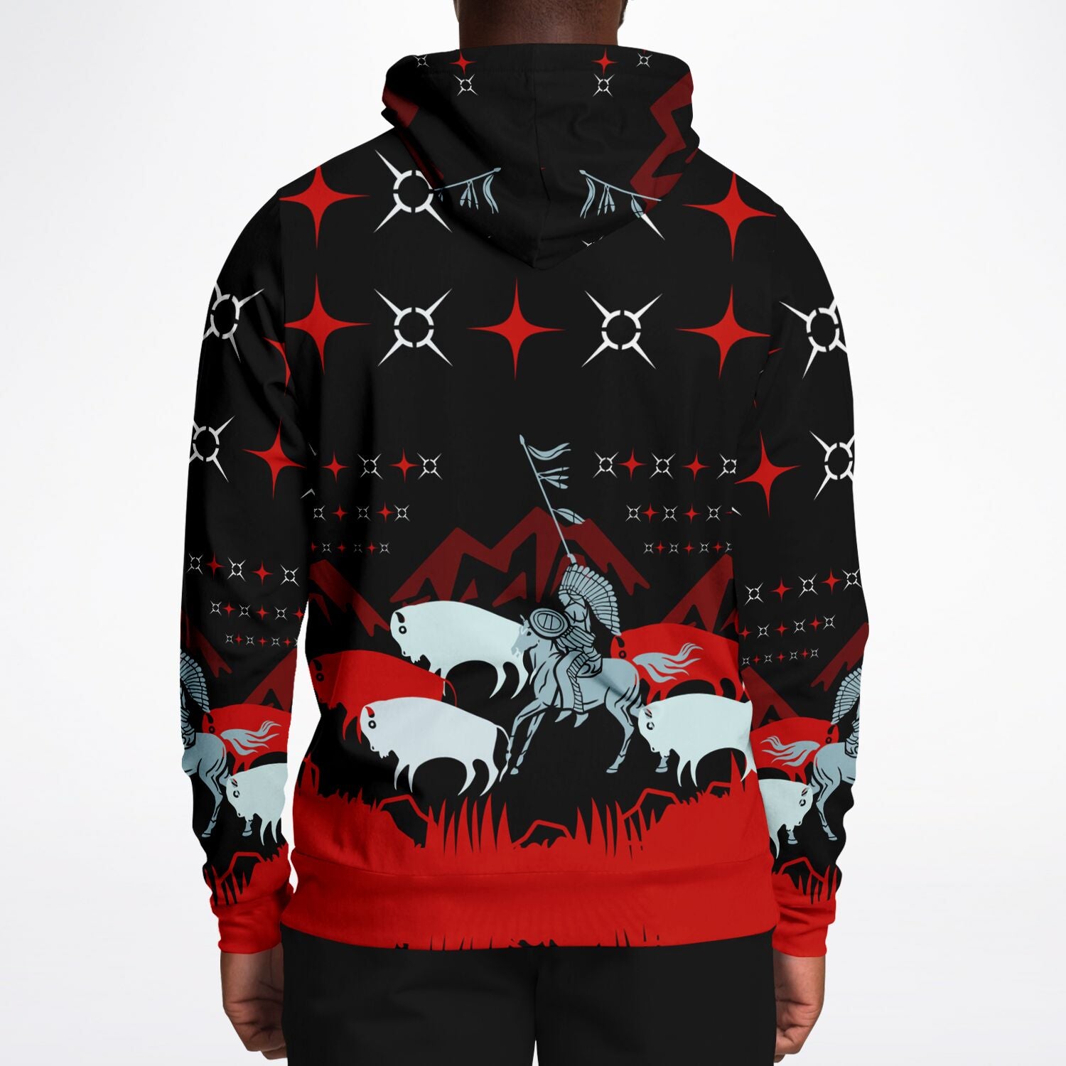 $NiieihiiNookei Athletic Hoodie - AOP