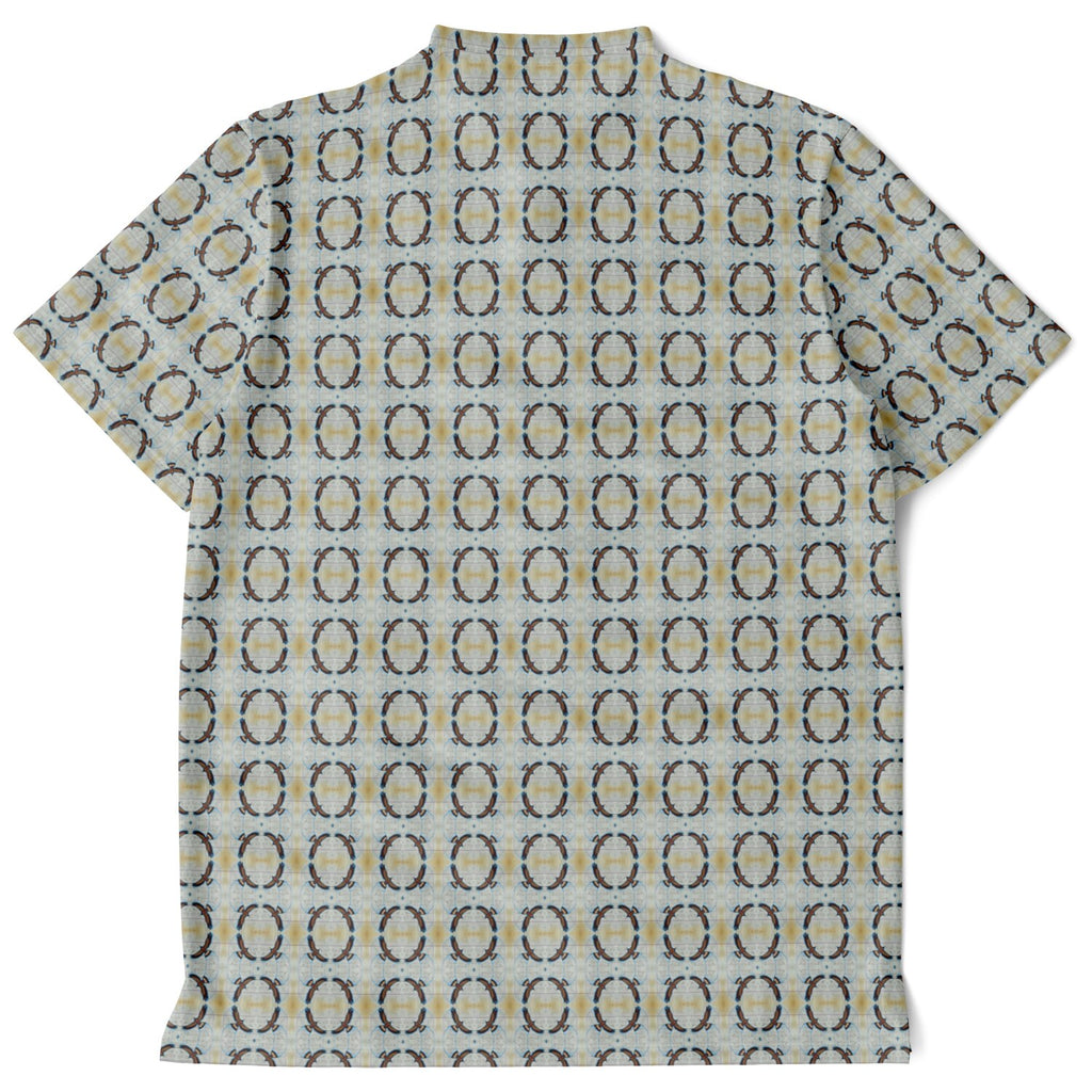 $NiieihiiNookei Blade Collar Polo Shirt - AOP