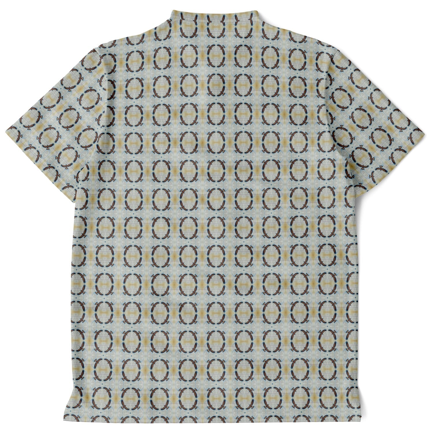 $NiieihiiNookei Blade Collar Polo Shirt - AOP