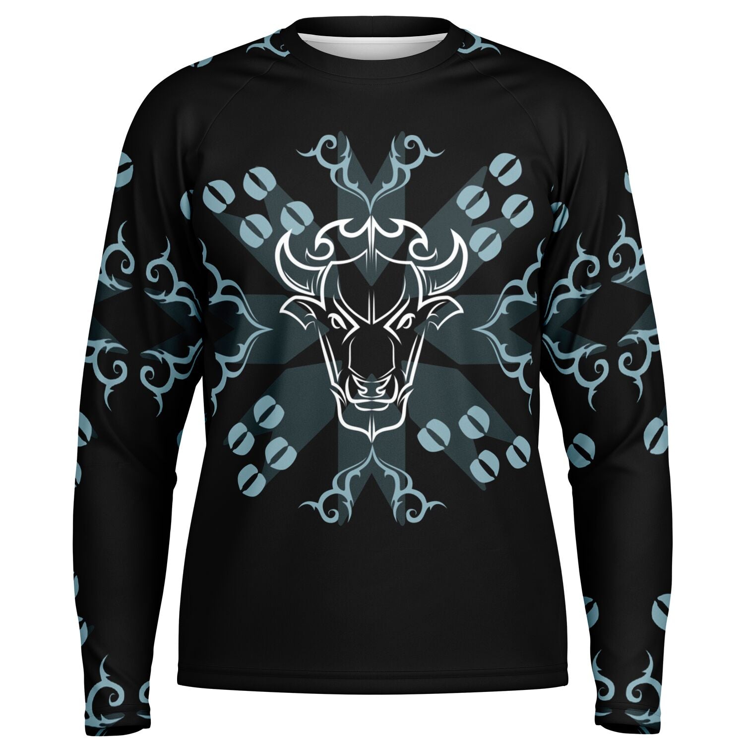 $NiieihiiNookei Men's Long Sleeve Performance Shirt - AOP