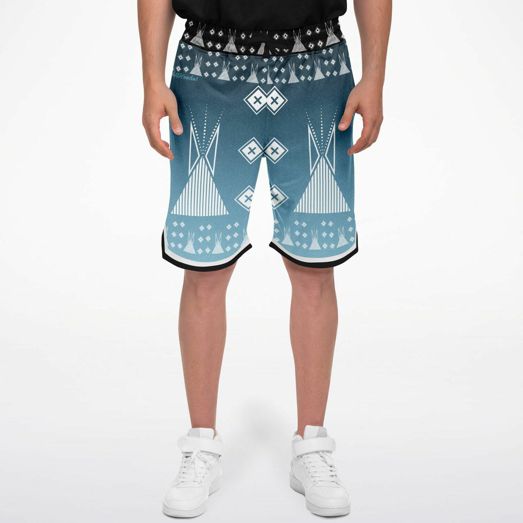$NiieihiiNookei Basketball Short Rib - AOP