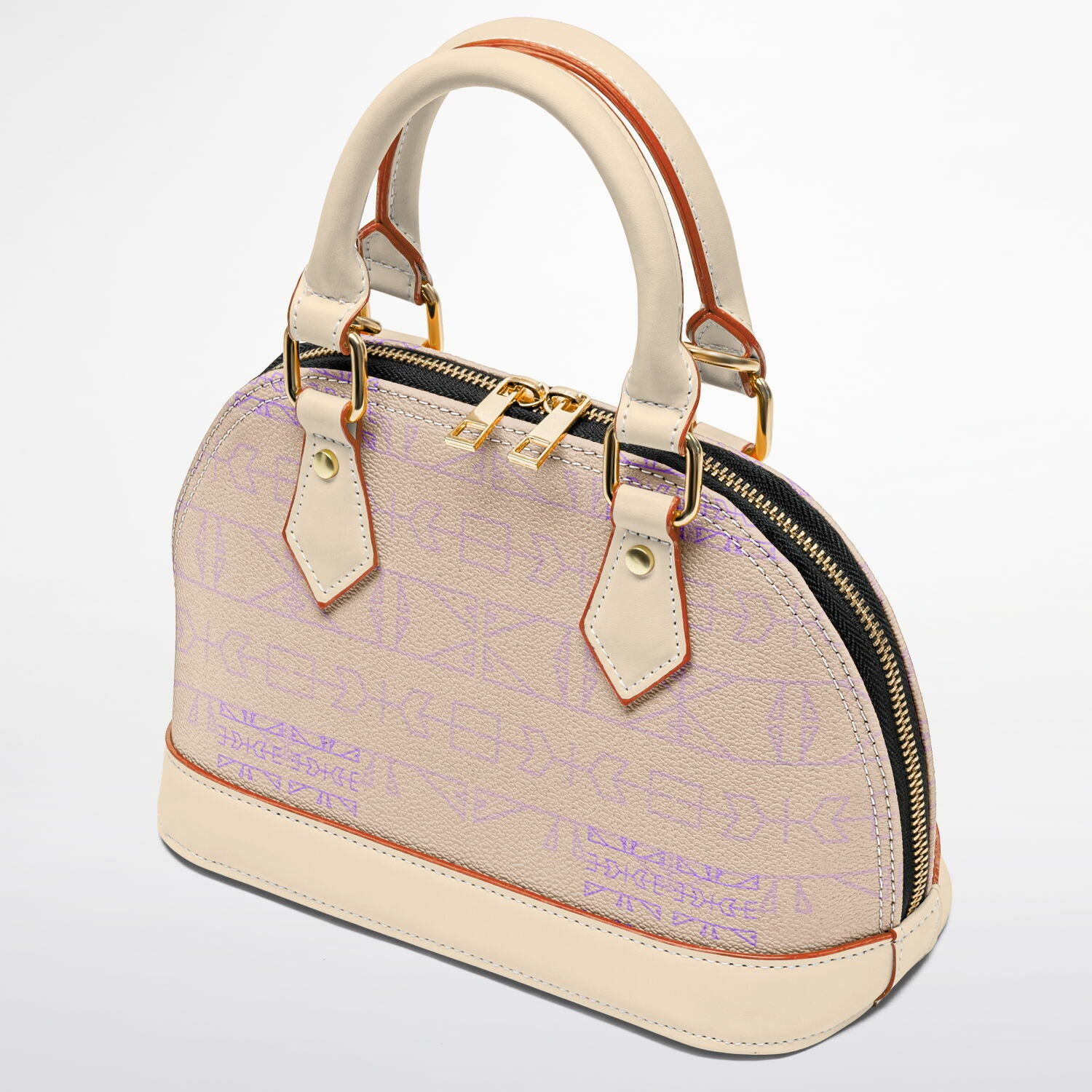 $NiieihiiNookei Dome Satchel Handbag - AOP