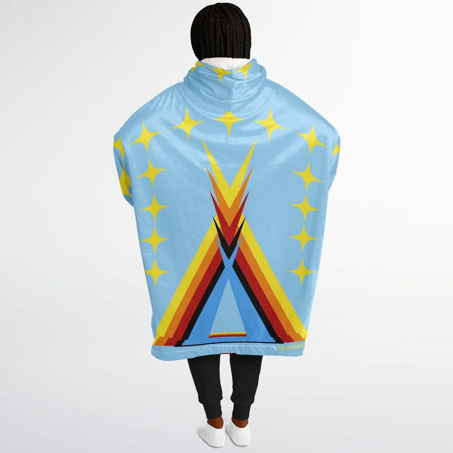 $NiieihiiNookei Snug Hoodie - AOP
