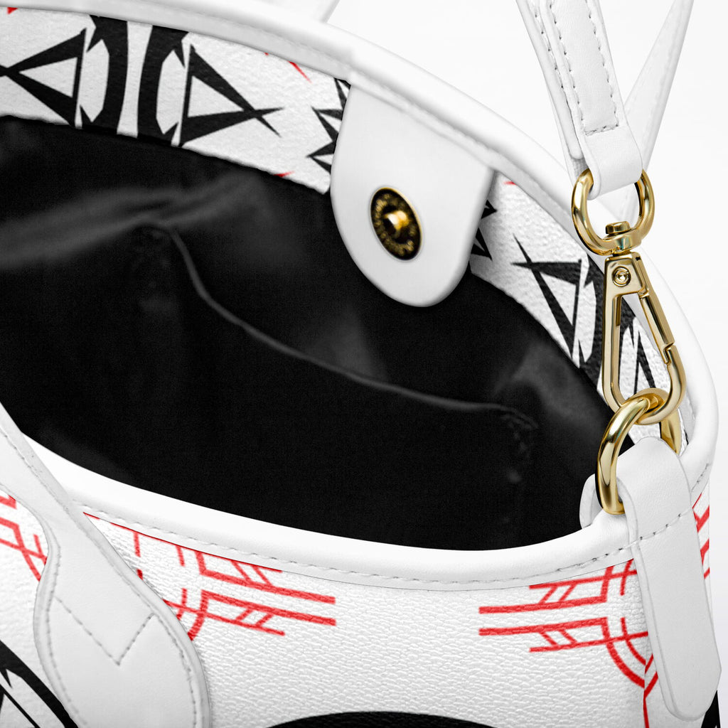 $NiieihiiNookei Leather Tote Bag - AOP